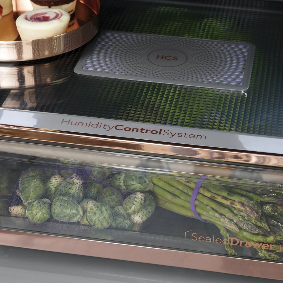 Cafe 36 in. 27.8 cu. ft. Smart 4-Door French Door Refrigerator with Ice & Water Dispenser - Matte White, Matte White, hires