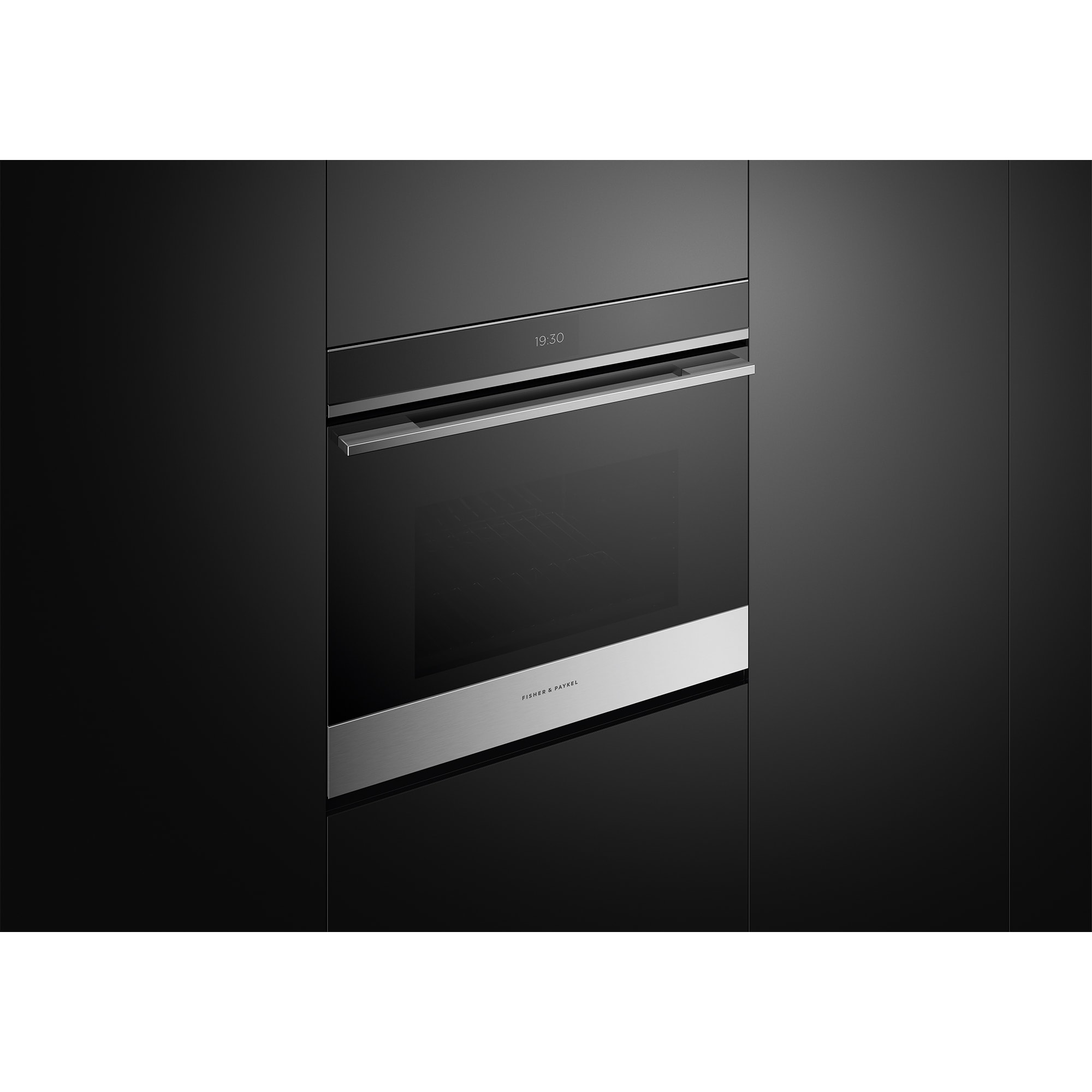 Fisher & Paykel Series 9 30 in. 4.1 cu. ft. Smart Electric Single Wall Oven with Standard Convection - Stainless Steel, , hires