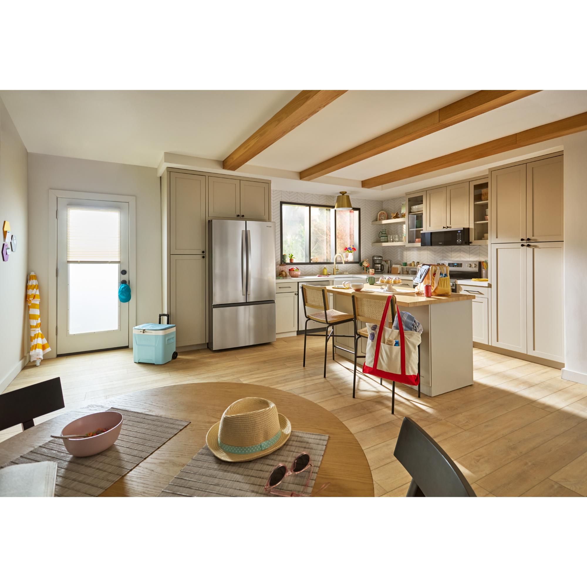 Whirlpool 36 in 30.5 cu. ft. French Door Refrigerator with Ice Maker - Fingerprint Resistant Stainless, Fingerprint Resistant Stainless, hires