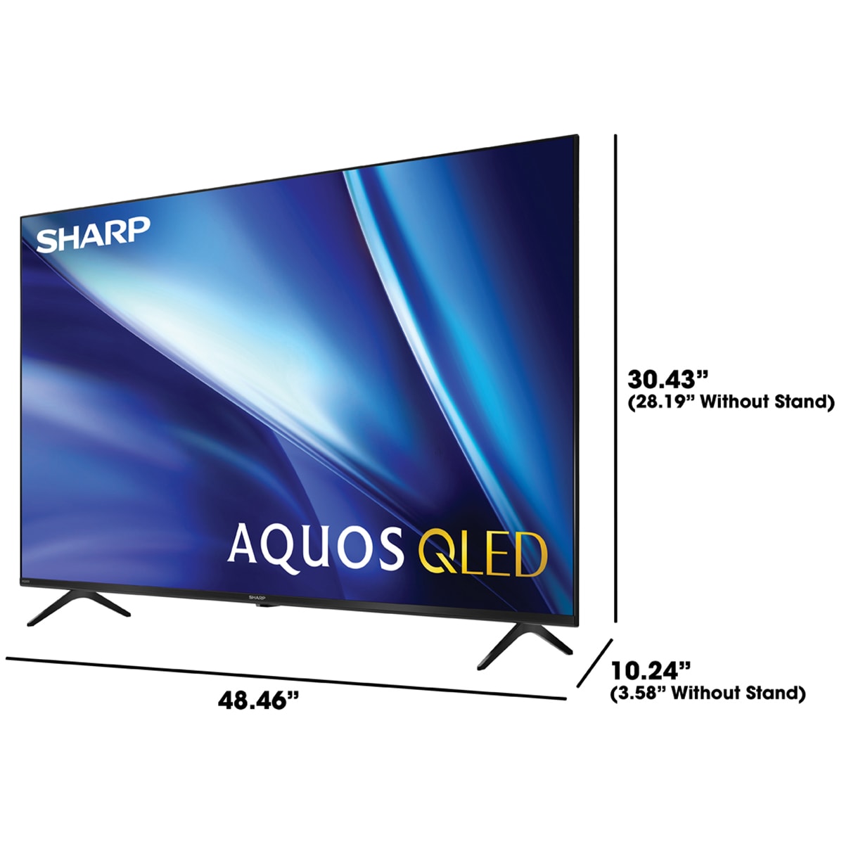 Sharp - 55" Class QLED 4K UHD Smart TiVo Os TV, , hires