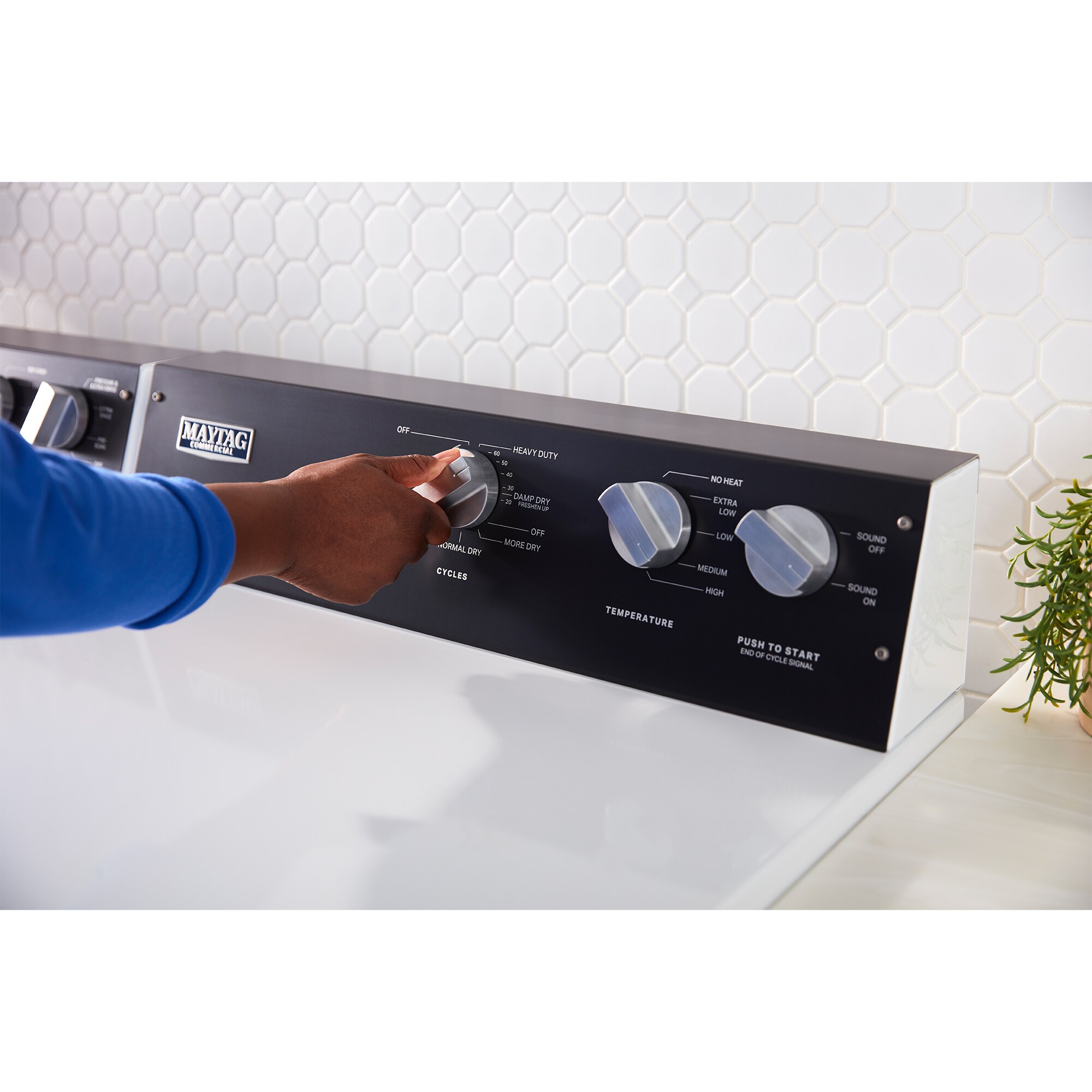 Maytag 27 in. 3.5 cu. ft. Top Load Washer with Dual-Action Agitator & Power Wash Cycle - White, , hires