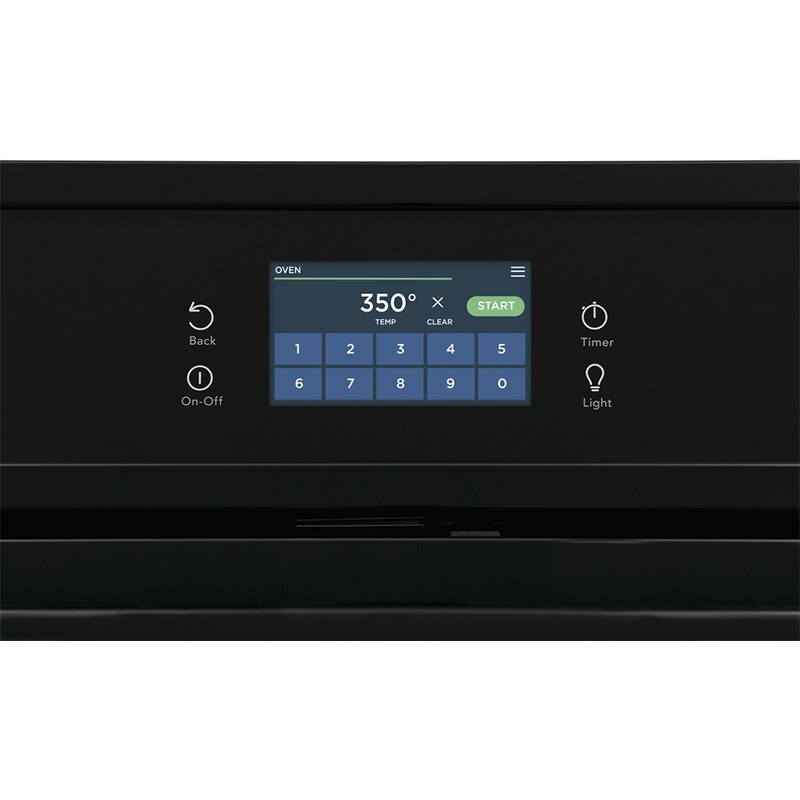 Frigidaire 27 in. 3.8 cu. ft. Electric Single Wall Oven with Standard Convection - Black, Black, hires