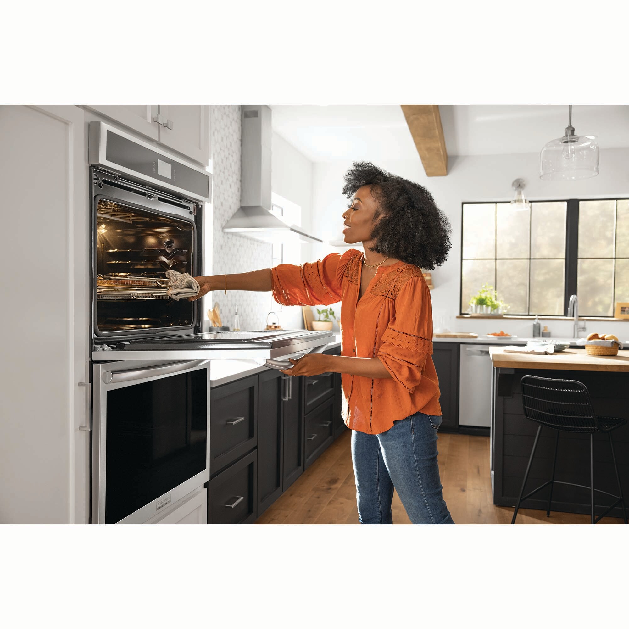 Frigidaire Gallery 24 in. Top Control Dishwasher with 52 dBa Sound Level & Pocket - Stainless Steel, Stainless Steel, hires