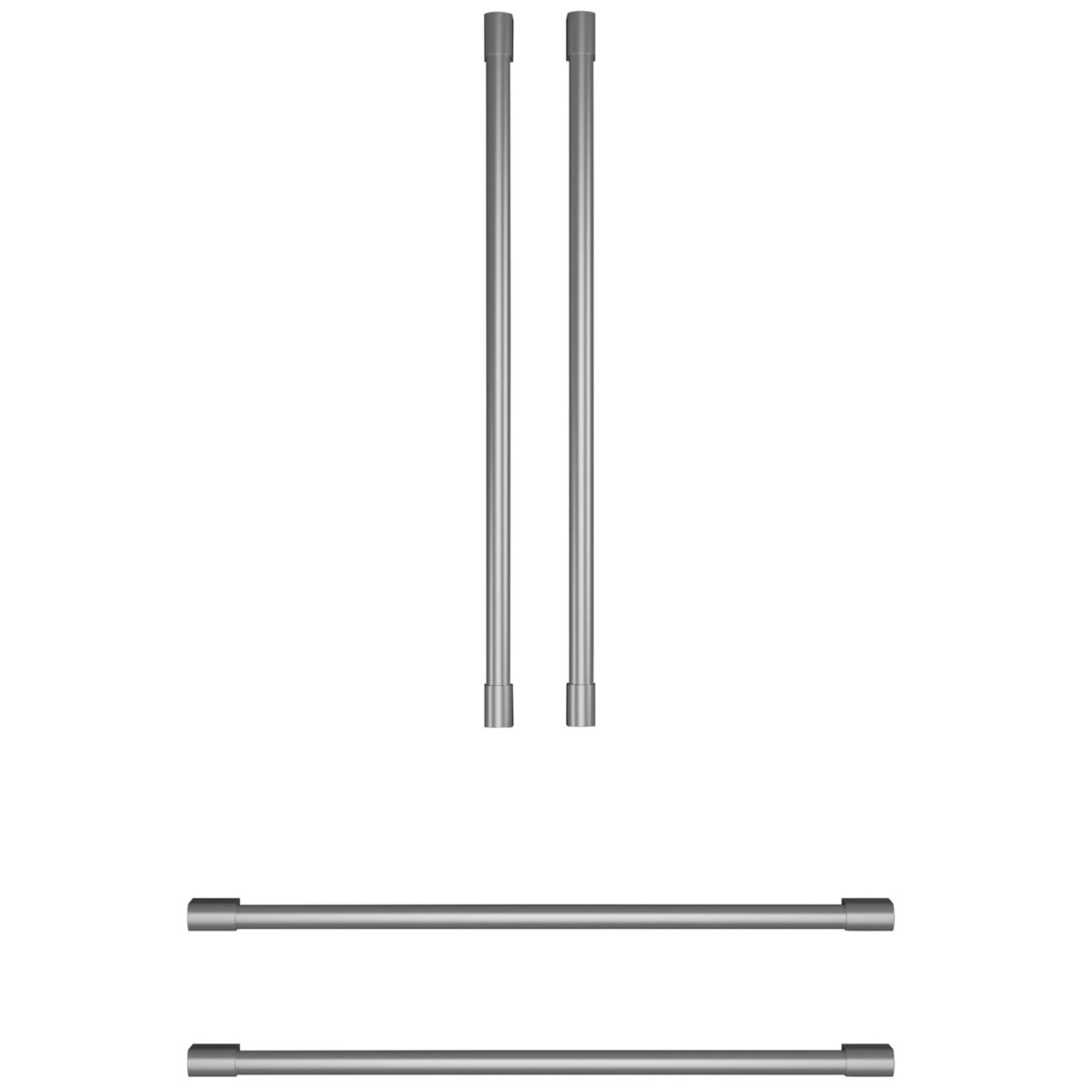 Monogram Statement Handle Kit for French Door Refrigerator (4 Handles) - Stainless Steel, , hires