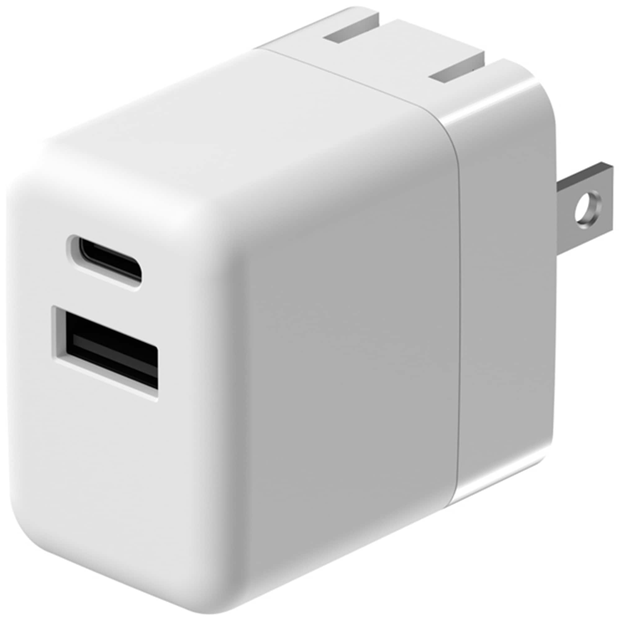 PhoneSuit - Novo USB-C/A Wall Charger - White, , hires