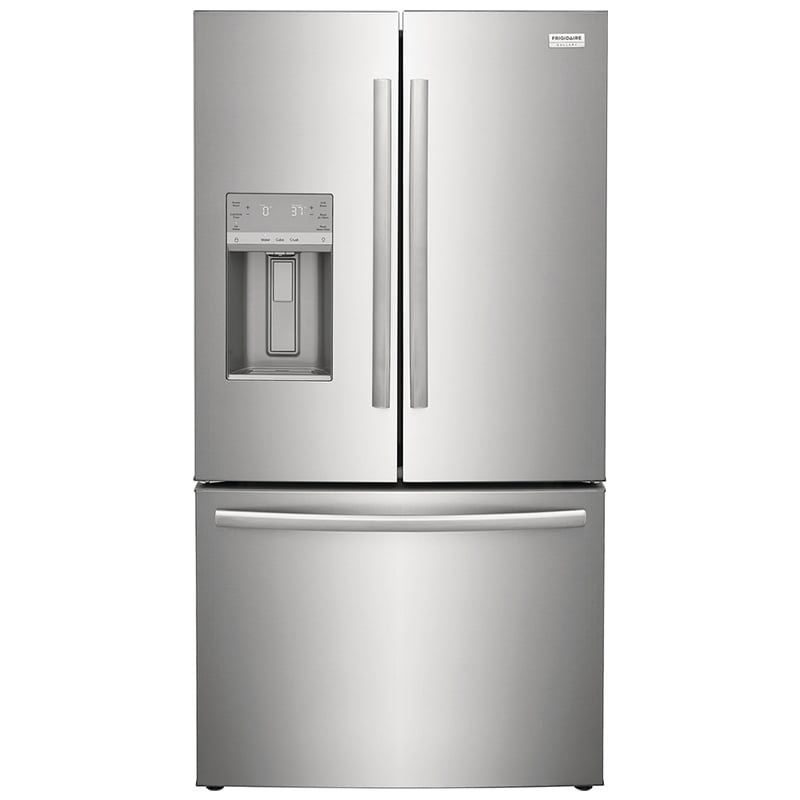 Frigidaire Gallery 36 in. 27.8 cu. ft. French Door Refrigerator with Ice & Water Dispenser - Smudge-Proof Stainless Steel, Smudge-Proof Stainless Steel, hires
