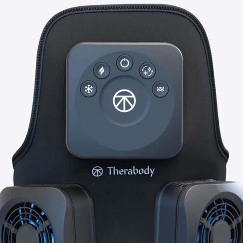 Therabody RecoveryTherm Knee Hot & Cold Wrap - Black, , hires