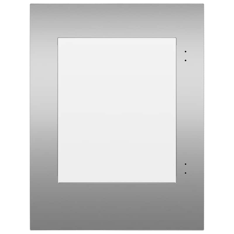Fisher & Paykel 24 in. Framed Left-Hinge Door Panel for Integrated Undercounter Wine & Beverage - Stainless Steel, , hires