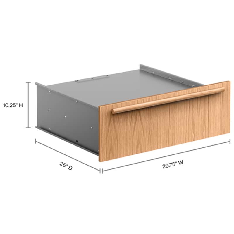 KitchenAid 30 in. 1.5 cu. ft. Warming Drawer with Humidity Control - Custom Panel Ready, , hires