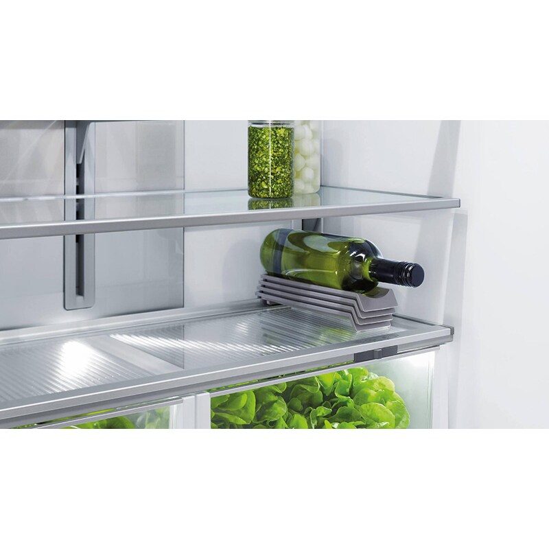 Fisher & Paykel Series 7 Integrated 36 in. 17.0 cu. ft. Built-In Counter Depth 72 Heigh French Door Refrigerator with Water Dispenser - Required Stainless Door Panels and Handles Sold Separately Does Not Accept Custom Cabinetry Panel, , hires