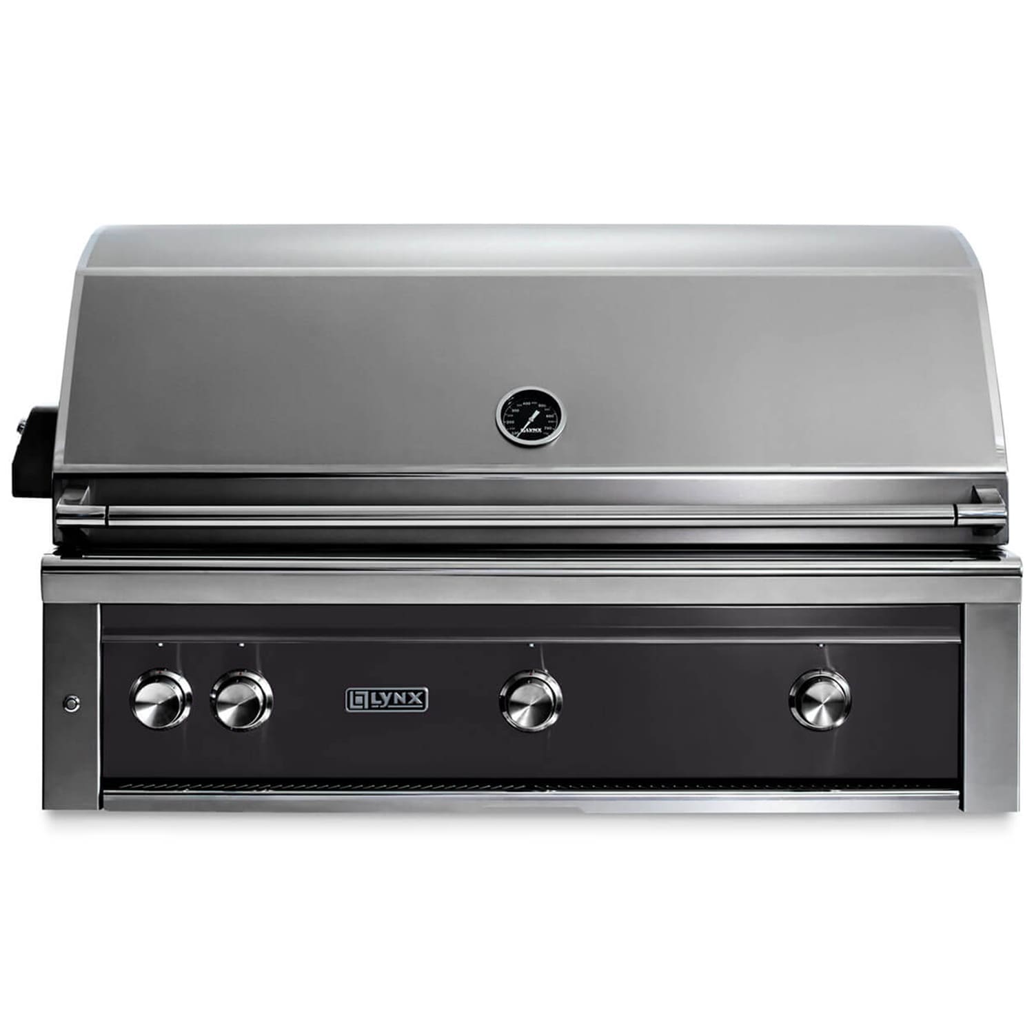 Lynx Professional 42 in. 3-Burner Built-In Liquid Propane Gas Grill with Rotisserie & Smoker Box - Obsidian Black, , hires