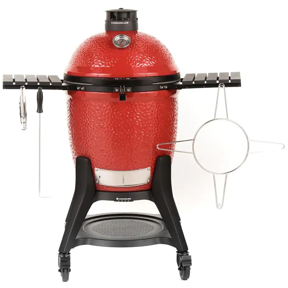 Kamado Joe Classic Joe Series III Charcoal Grill - Red, , hires