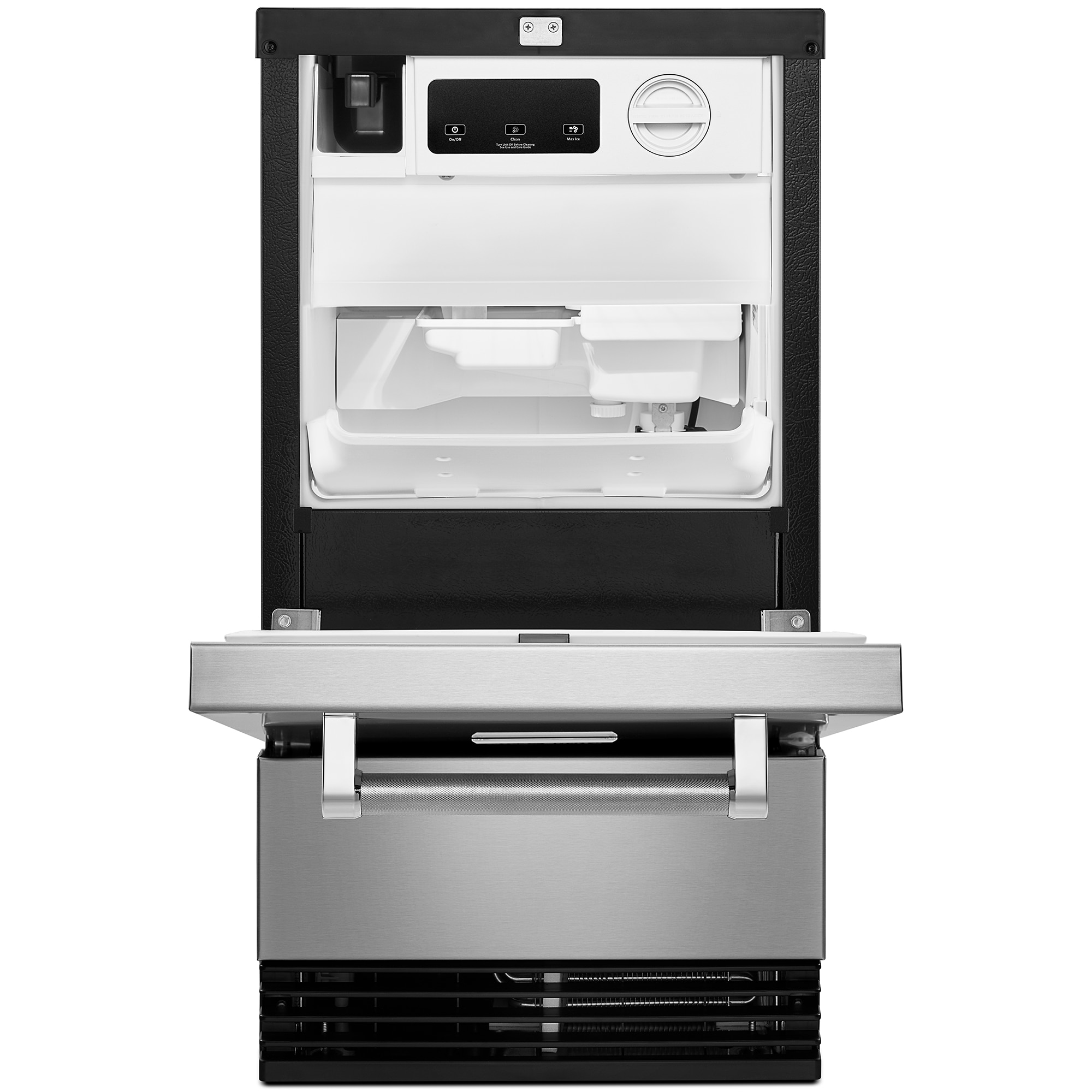KitchenAid 18 in. Ice Maker with 35 Lbs. Ice Storage Capacity, Self Cleaning Cycle, Clear Ice