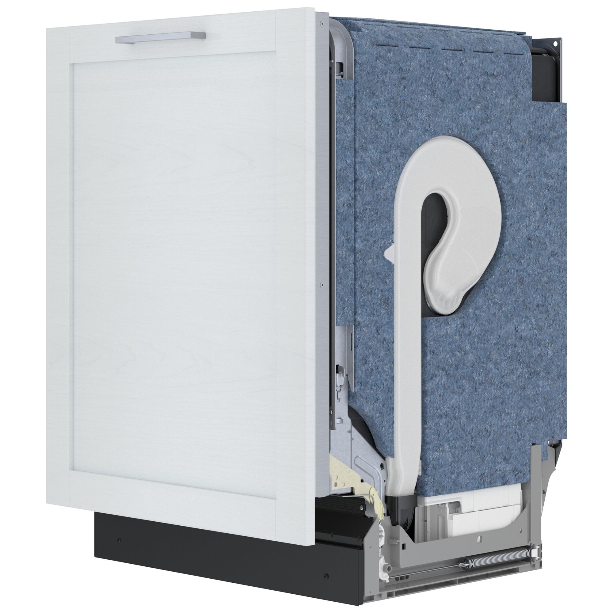 Bosch 800 Series 24 in. Top Control Smart Dishwasher with 42 dBa Sound Level, 3rd-Rack & CrystalDry - Custom Panel Ready, Custom Panel Required, hires