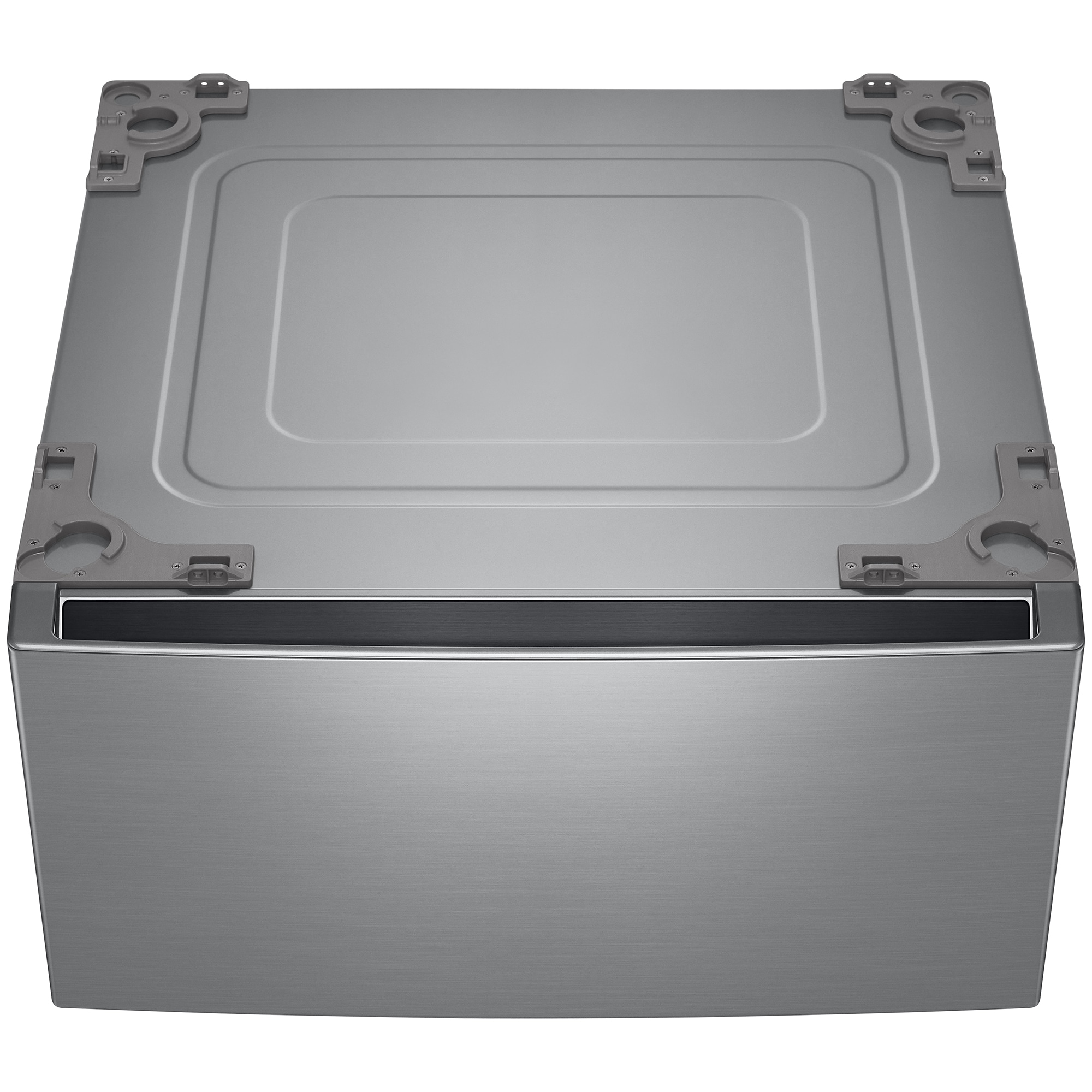 LG 27 in. Pedestal Storage Drawer with Basket - Graphite Steel, , hires