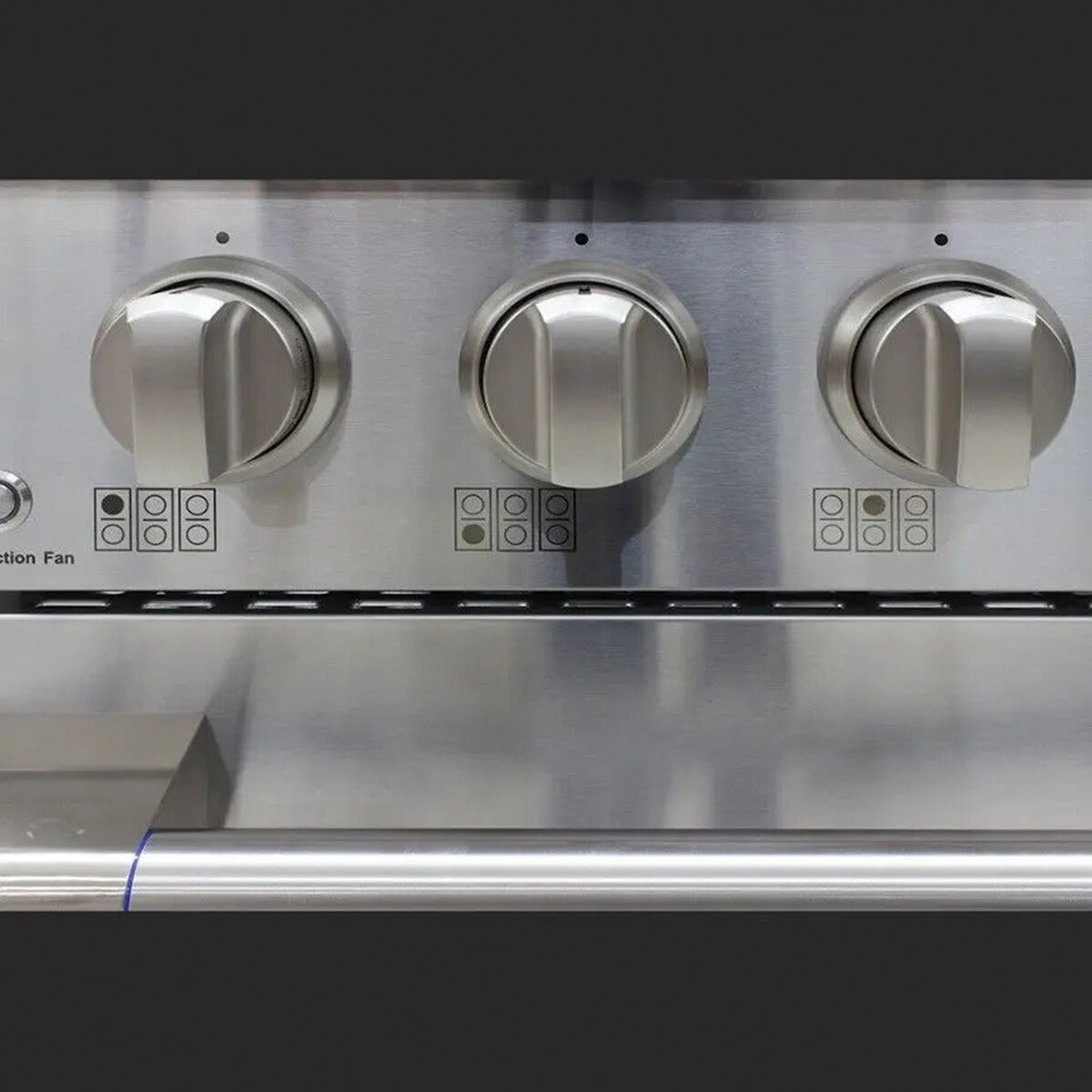 Brama 36 in. 5.2 cu. ft. Standard Convection Gas Range with 6 Sealed Burners - Stainless Steel, , hires