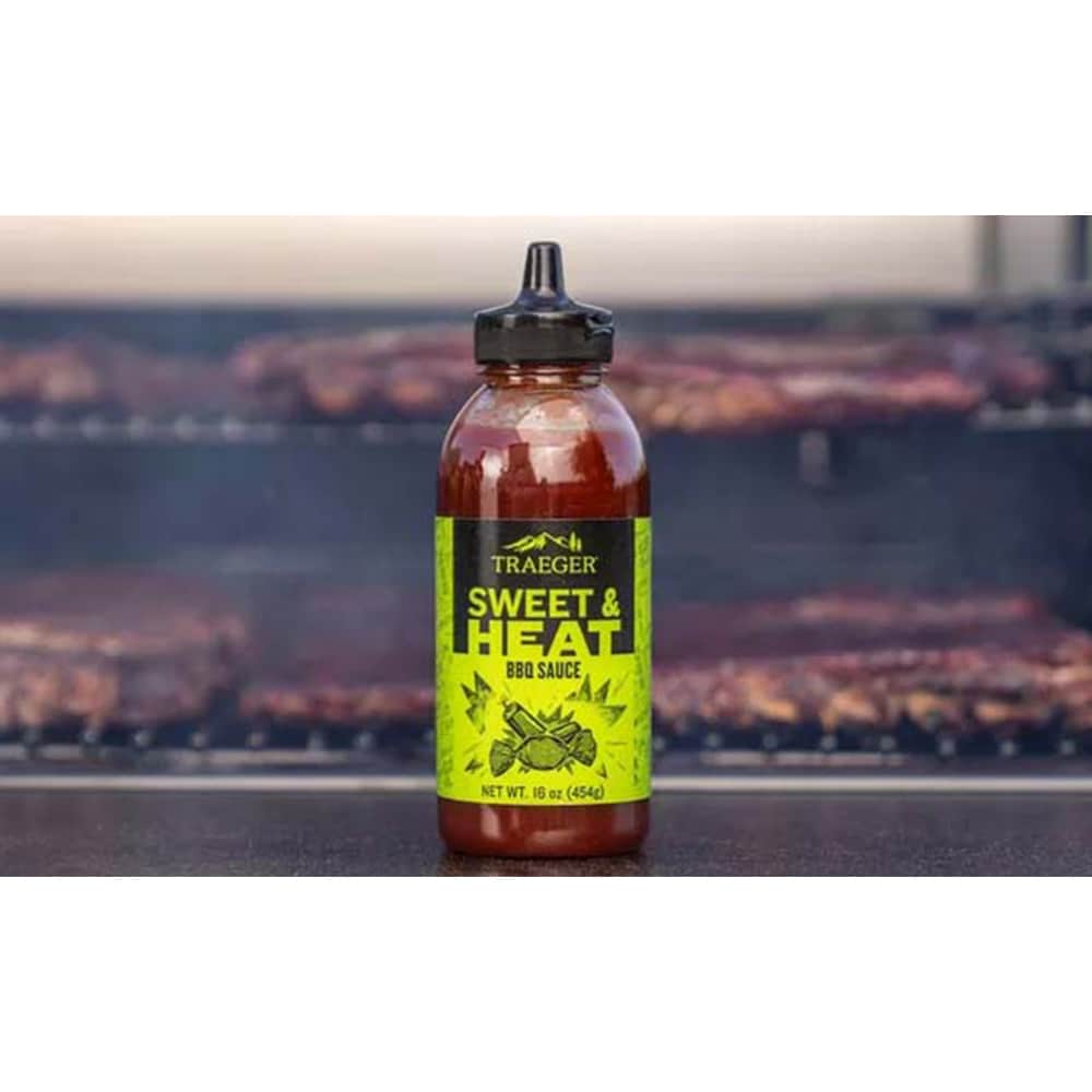 Traeger Sweet & Heat BBQ Sauce (16 OZ SQUEEZE), , hires