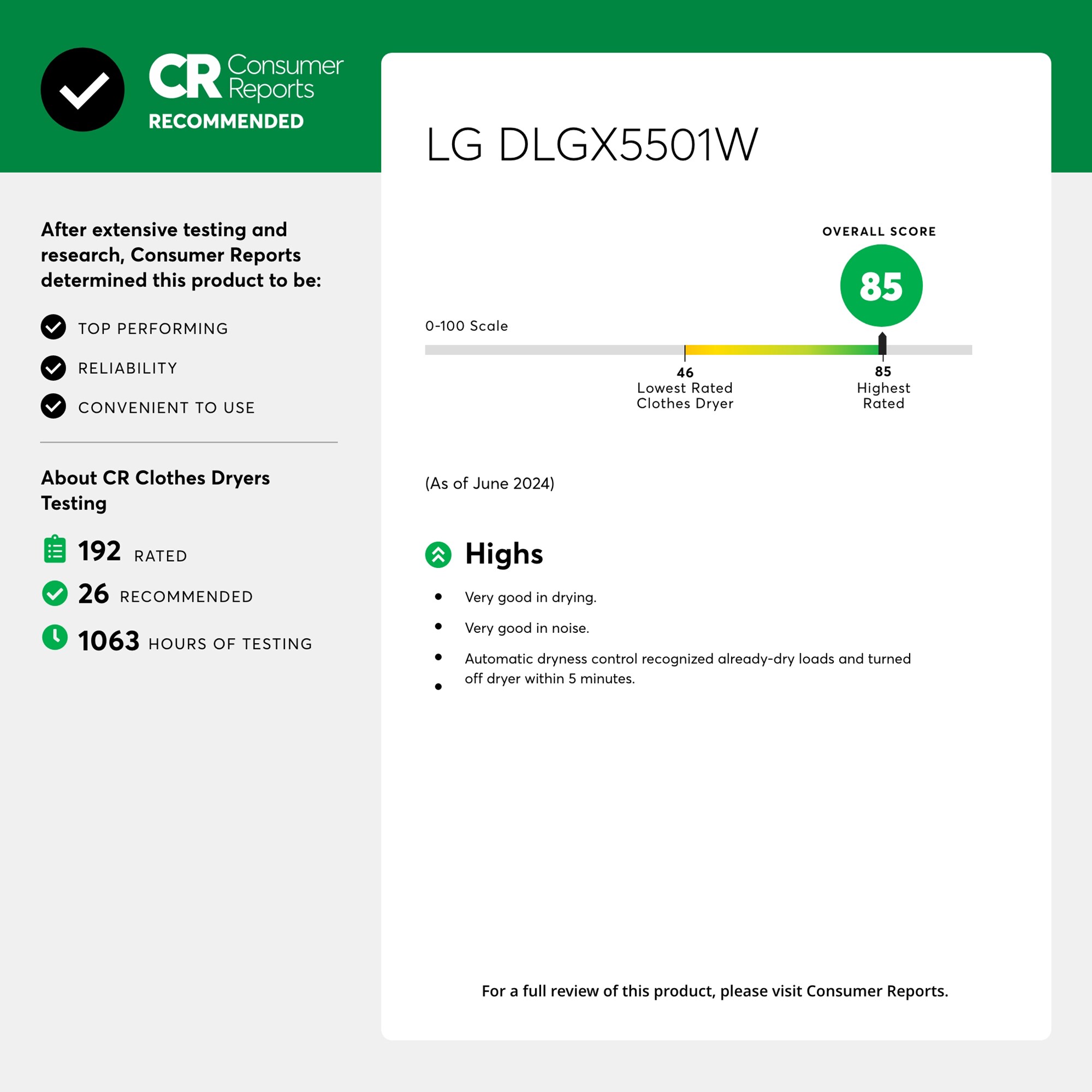 LG 27 in. 7.4 cu. ft. Smart Stackable Gas Dryer with AI Sensor Dry, Turbo Steam, Sanitize
