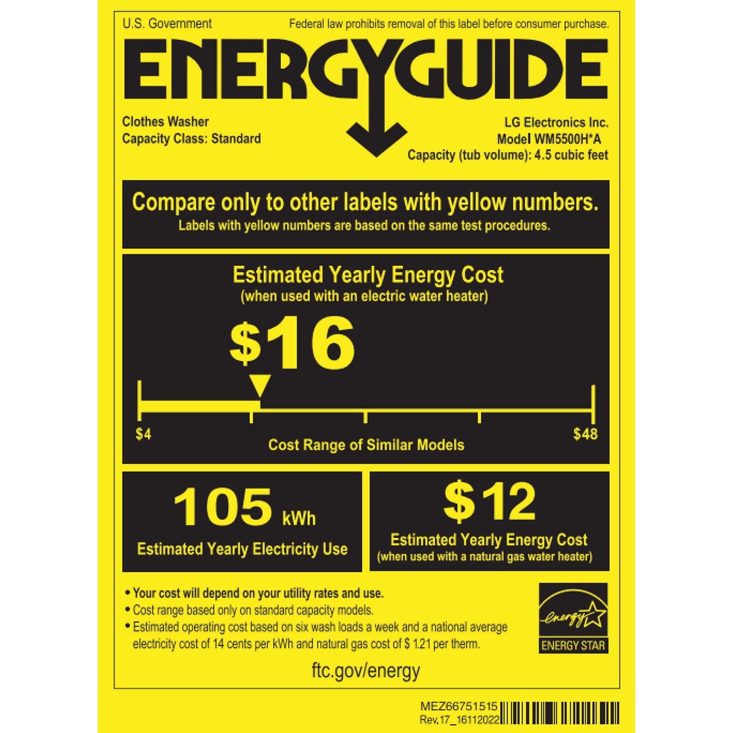 LG 27 in. 4.5 cu. ft. Smart Stackable Front Load Washer with AI DD Built-In Intelligence, TurboWash 360 Technology, Allergiene, Sanitize & Steam Wash Cycle - Graphite Steel, , hires