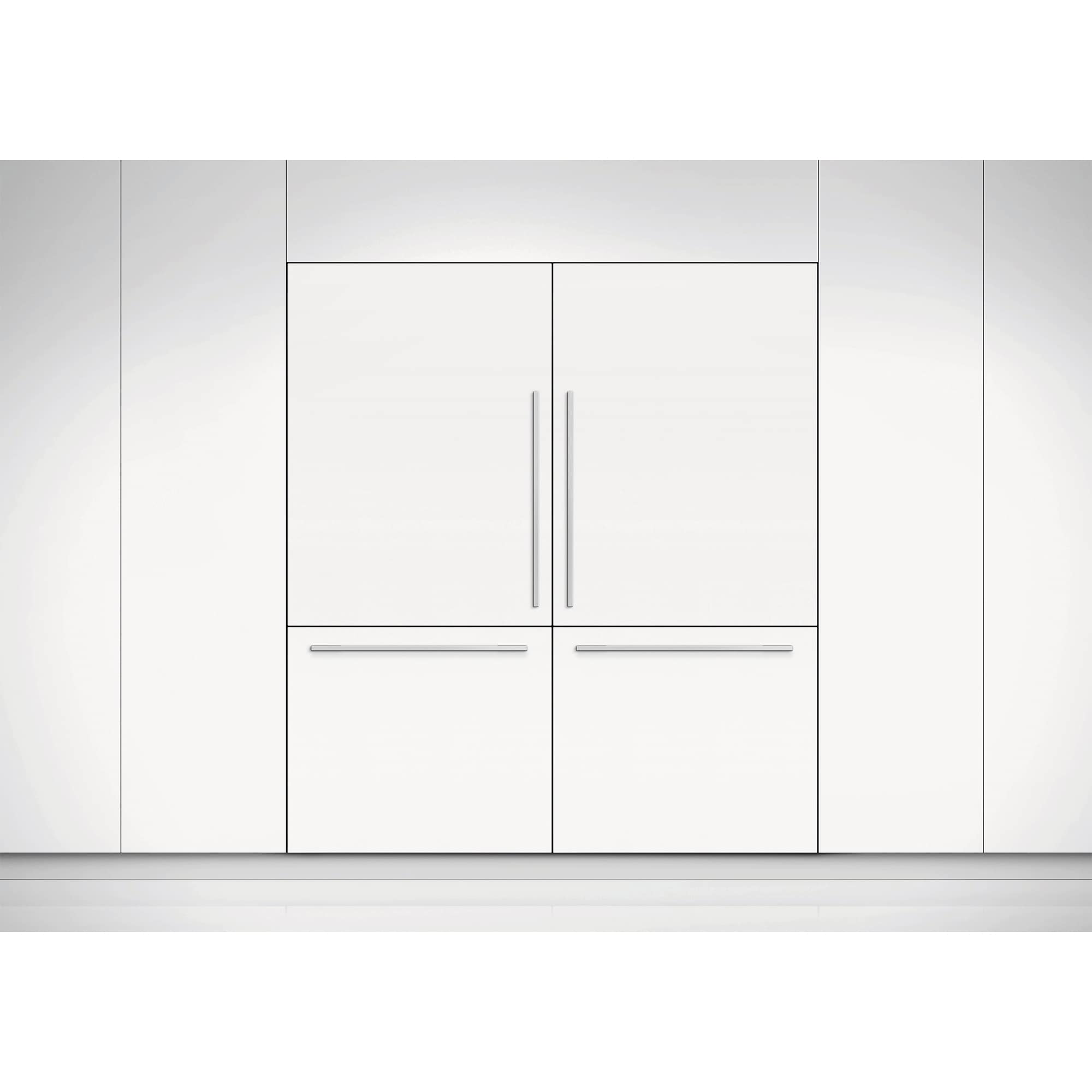 Fisher & Paykel Series 7 Integrated 36 in. Built-In 16.8 cu. ft. Smart Counter Depth Bottom Freezer Refrigerator with Ice Maker Right Hinged - Custom Panel Ready, , hires
