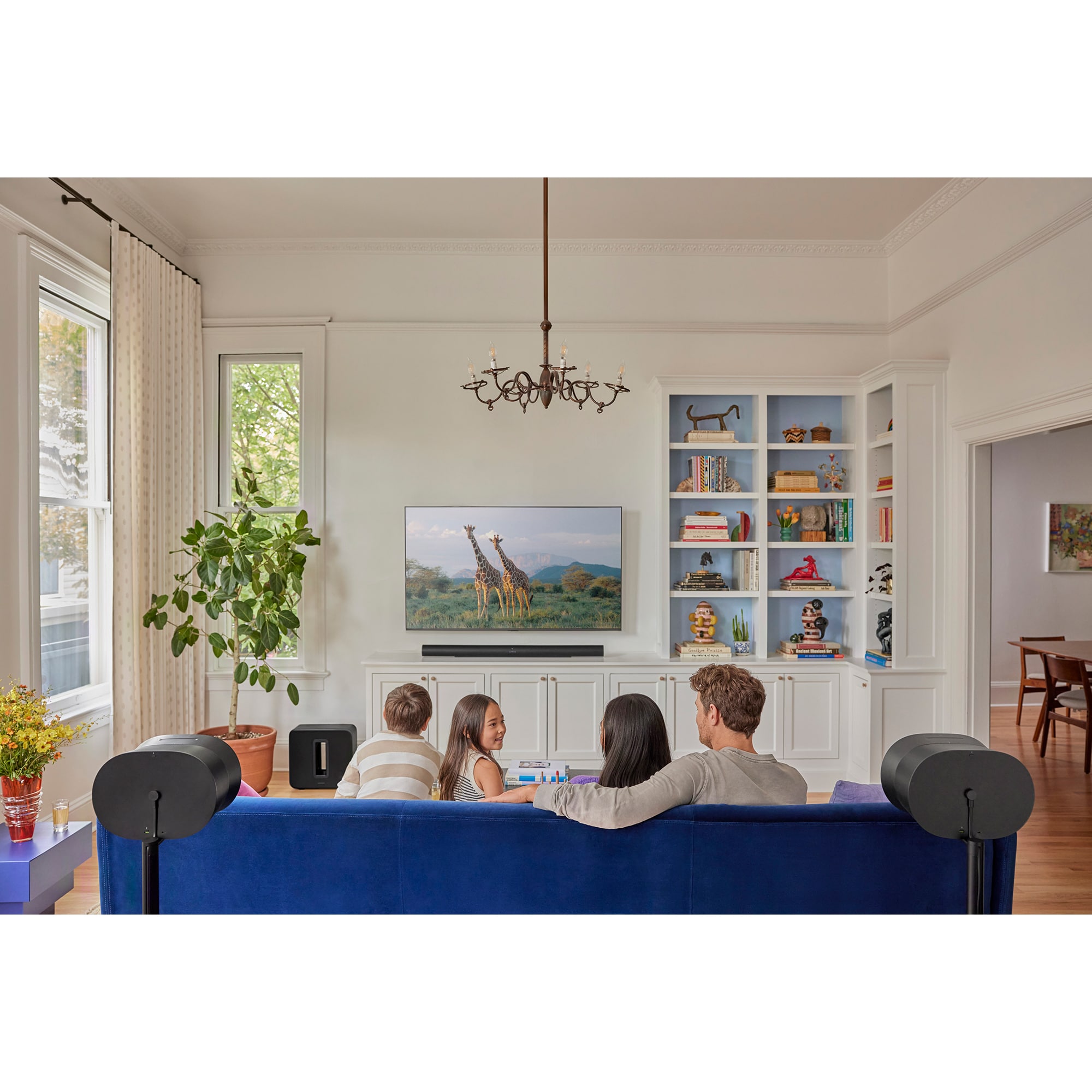 Sonos Sub 4 Wireless Subwoofer - Black, Black, hires