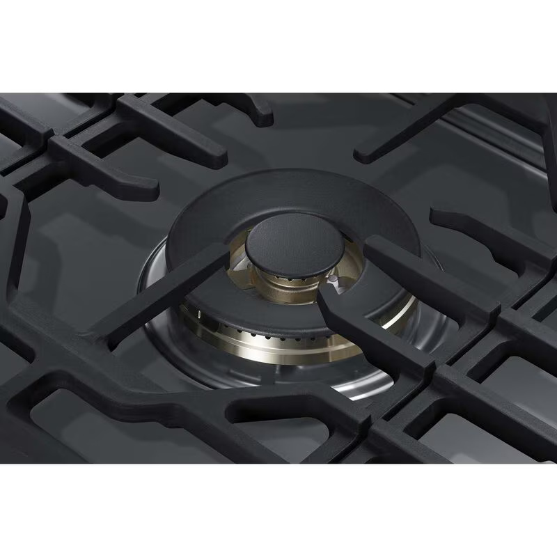 Samsung 30" Gas Smart Cooktop with 5 Sealed Burners & Griddle Black Stainless Steel P.C