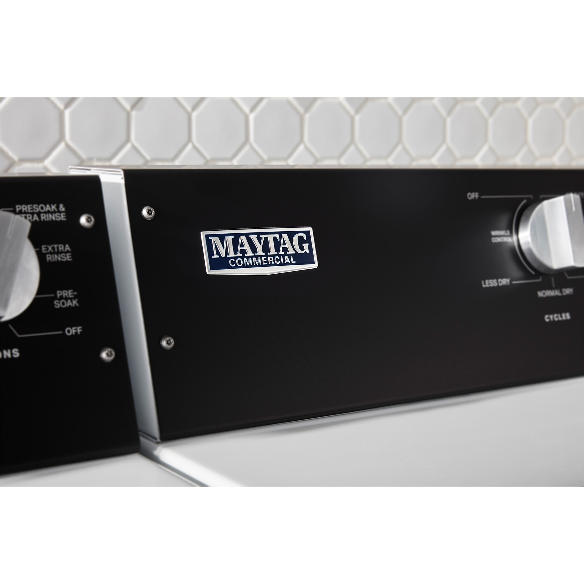 Maytag 27 in. 7.4 cu. ft. Commercial-Grade Residential Gas Dryer with Intelli Dry Sensor - White, , hires