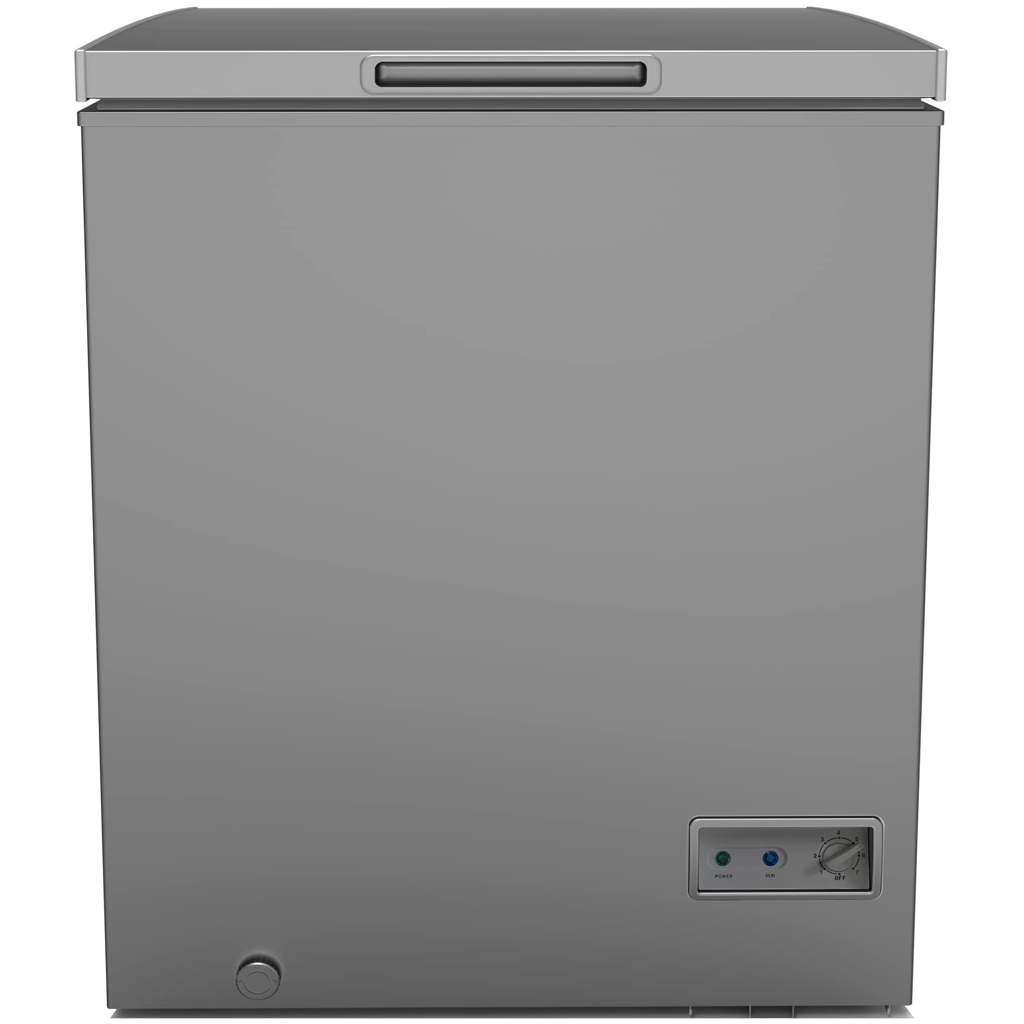 Avanti 21 in. 3.5 cu. ft. Garage-Ready Compact Chest Freezer - Platinum, Platinum, hires