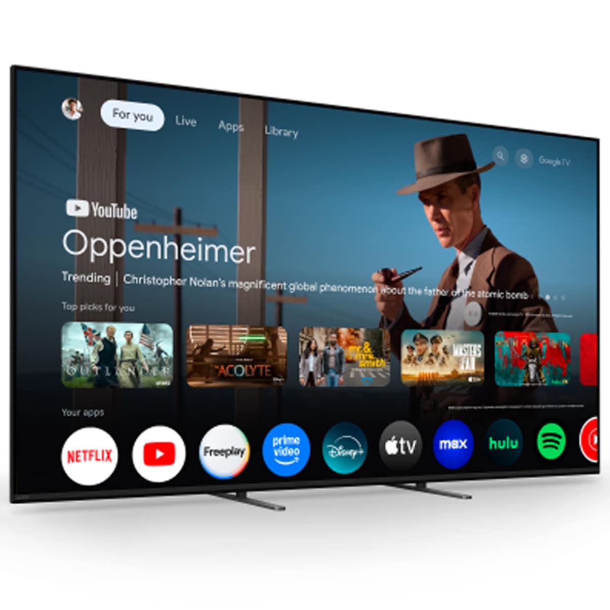 Sony - 65" Class Bravia 5 Series Mini LED 4K UHD Smart Google TV, , hires