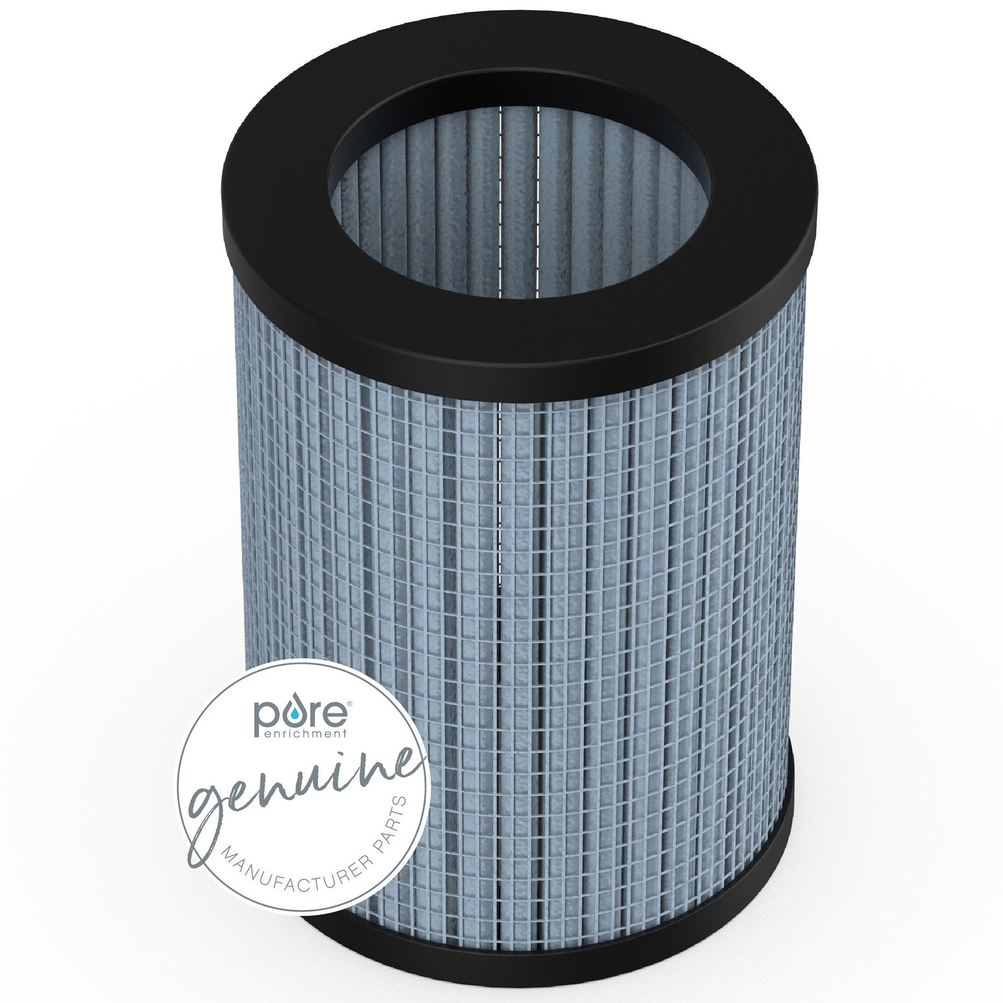 Pure Enrichment Genuine 2-in-1 True HEPA Replacement Filter for the PureZone Mini Portable Air Purifier, , hires