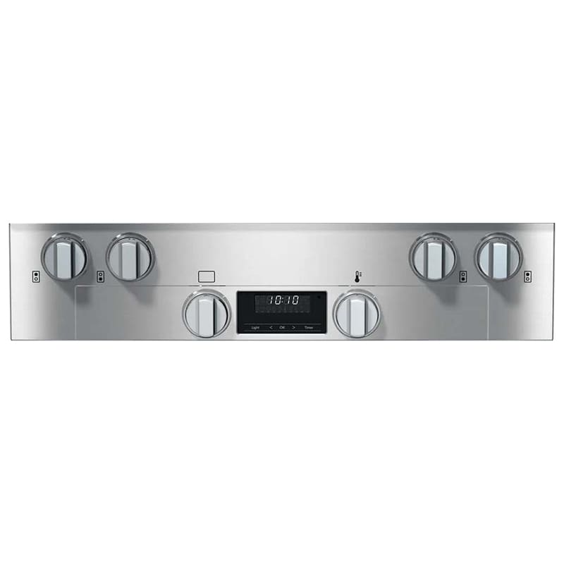 Miele 30 in. 4.6 cu. ft. Dual Convection Electric Range with 4 Induction Burners - Clean Steel, , hires