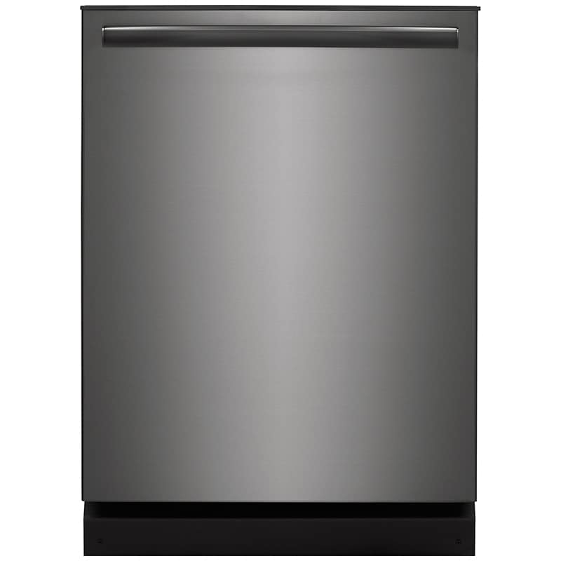 Frigidaire Gallery 24 in. Top Control Dishwasher with 52 dBa Sound Level - Black Stainless, Black Stainless, hires