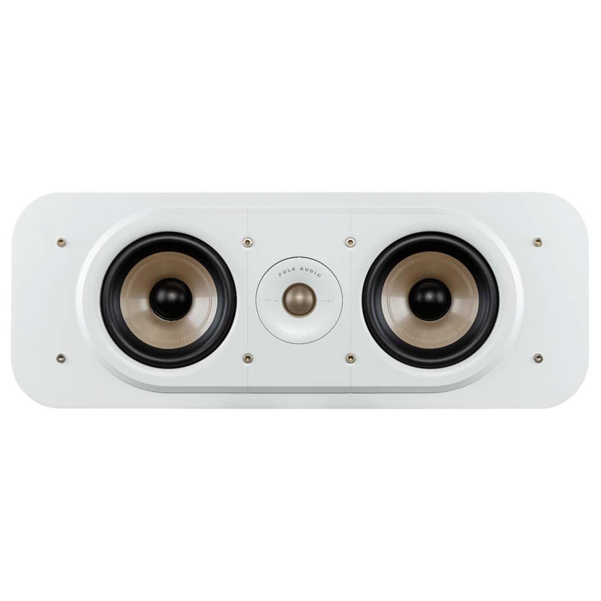 Polk Signature Elite ES30 High-Quality Center Channel Speaker - White, White, hires