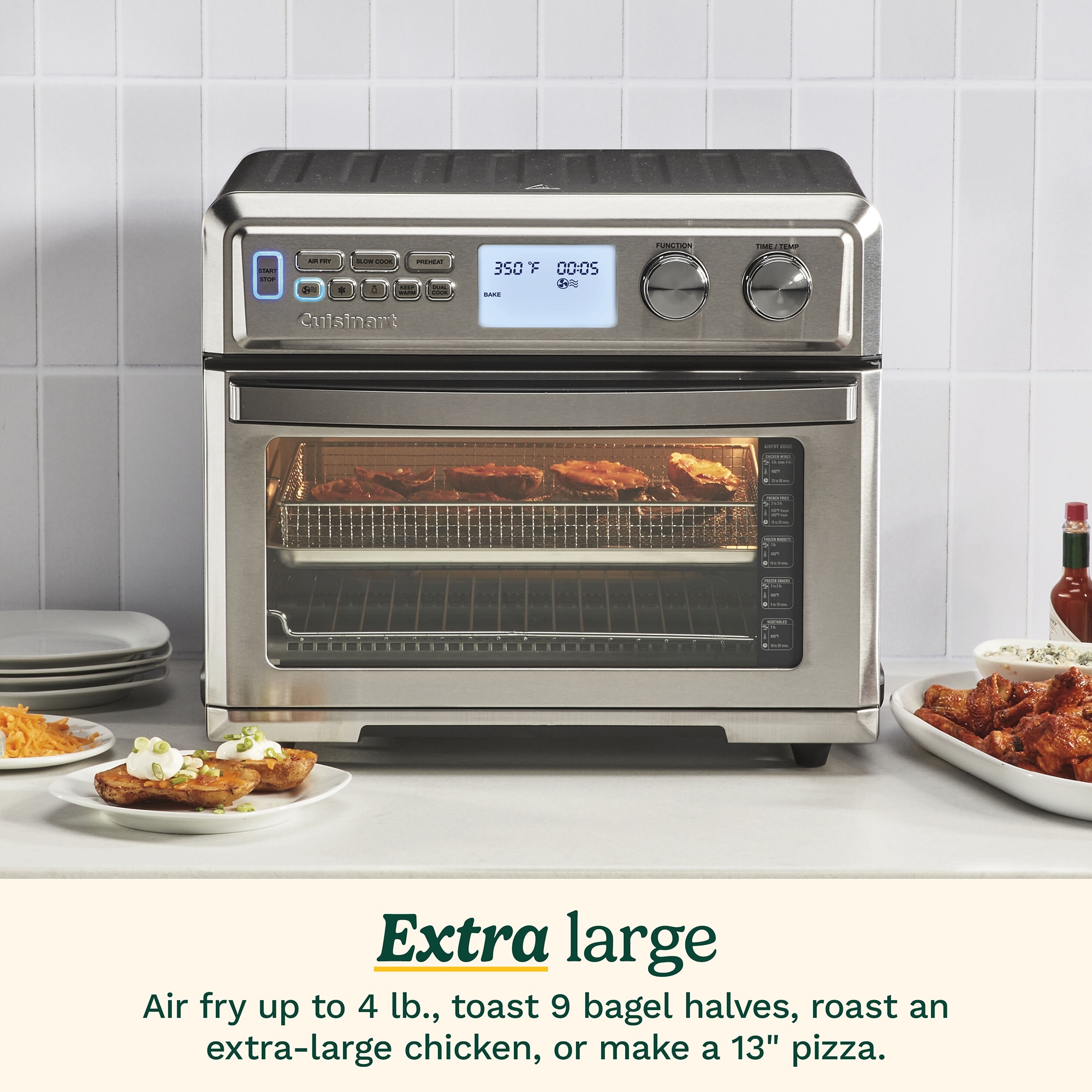 Cuisinart Large Digital Air Fryer Toaster Oven, , hires