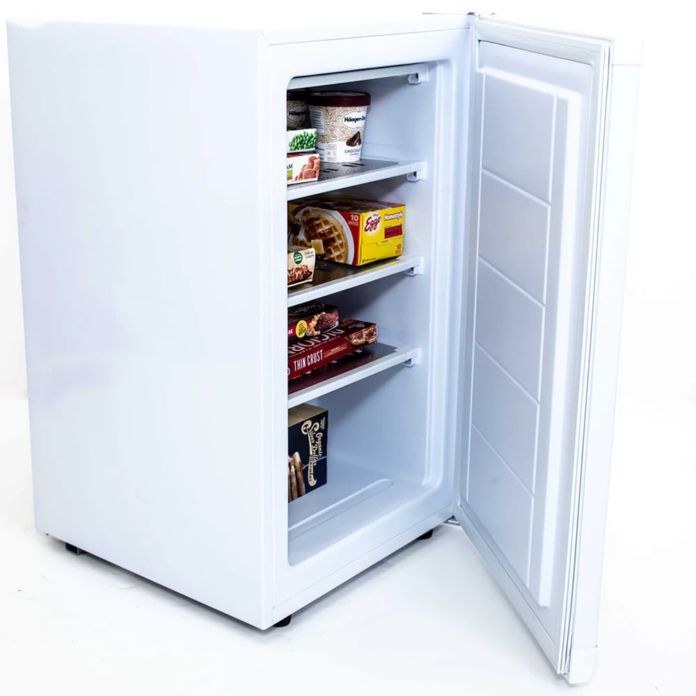 Avanti 19 in. 2.8 cu. ft. Compact Upright Freezer - White, , hires