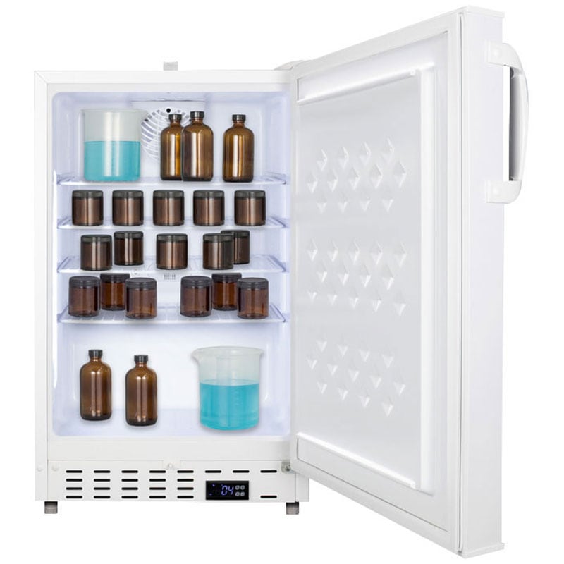 Summit 20 in. 3.3 cu. ft. Mini Fridge White P.C. Richard & Son