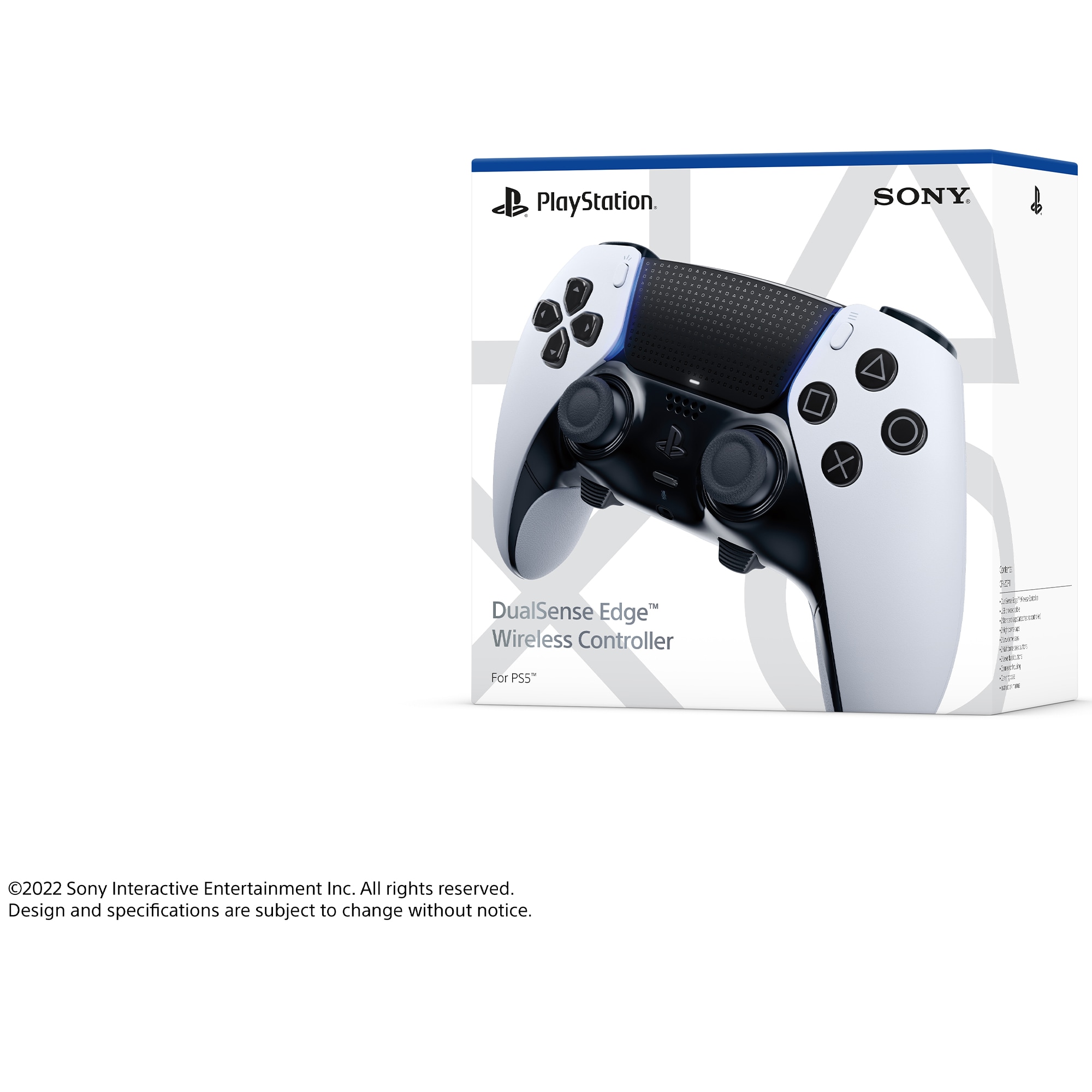 DualSense Edge Wireless Controller for PS5 - Black & White, Black & White, hires