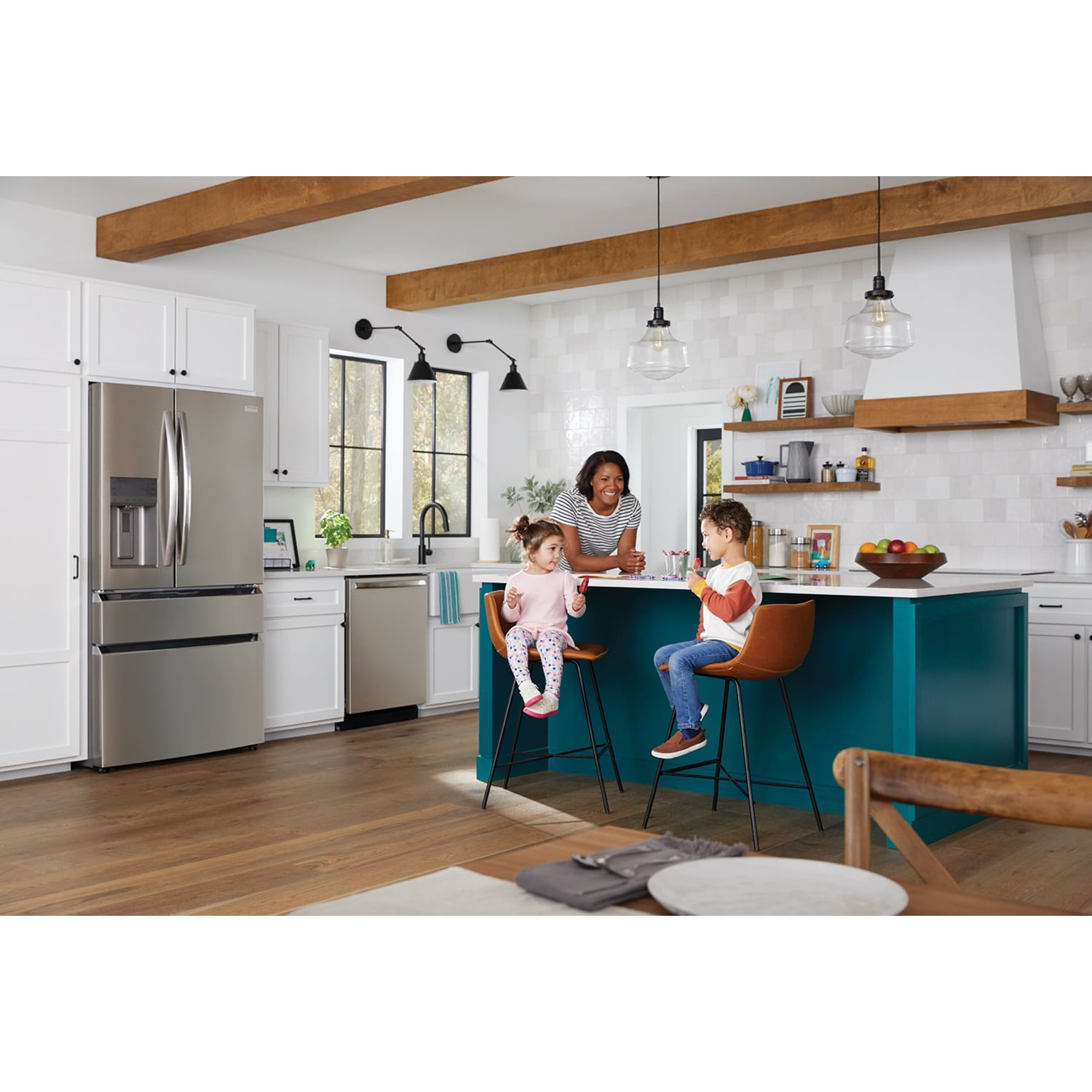 Frigidaire Gallery 24 in. Top Control Dishwasher with 42 dBa Sound Level & MaxDry - Stainless Steel, , hires