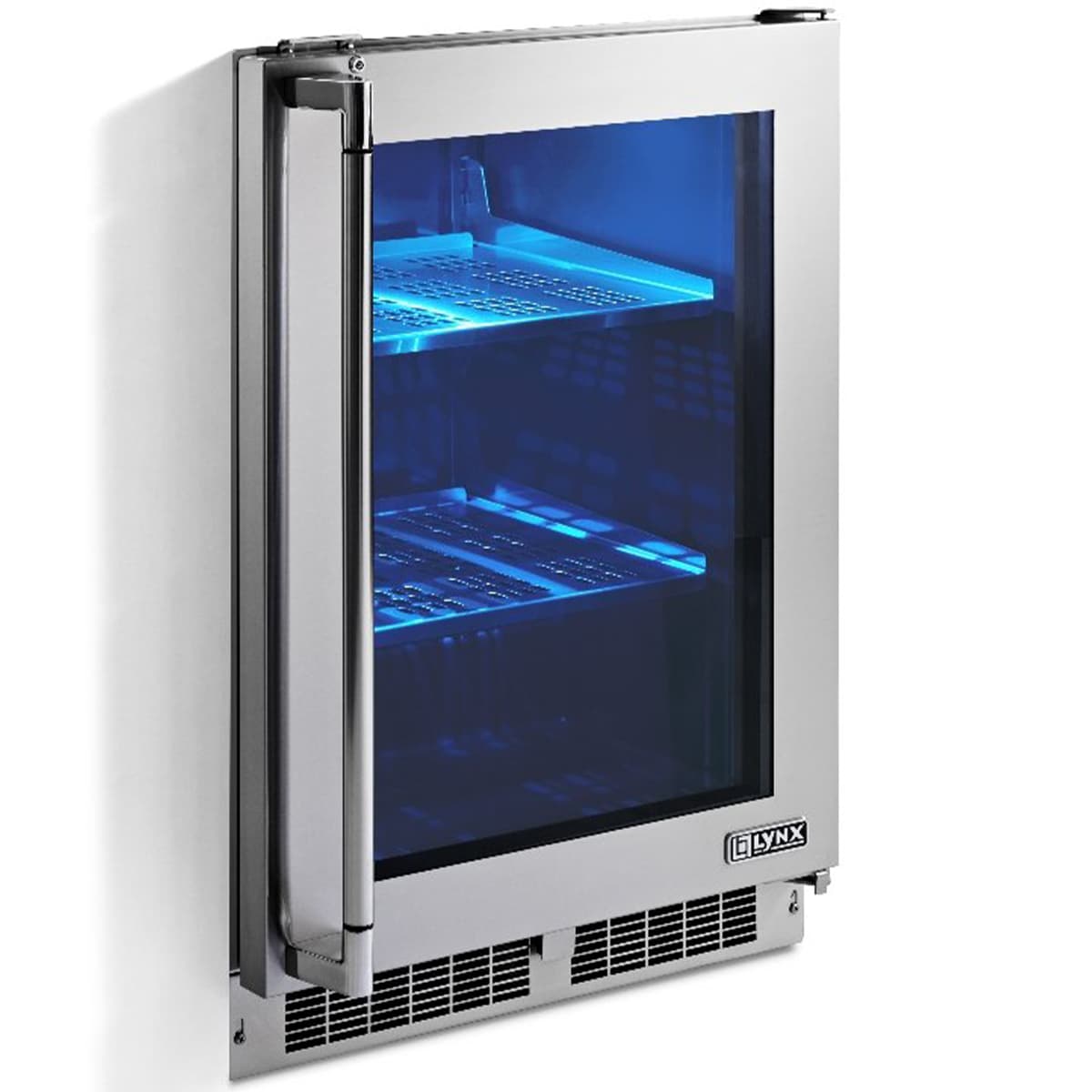 Lynx 24 in. 5.3 cu. ft. Built-In Outdoor Undercounter Refrigerator - Stainless Steel, , hires