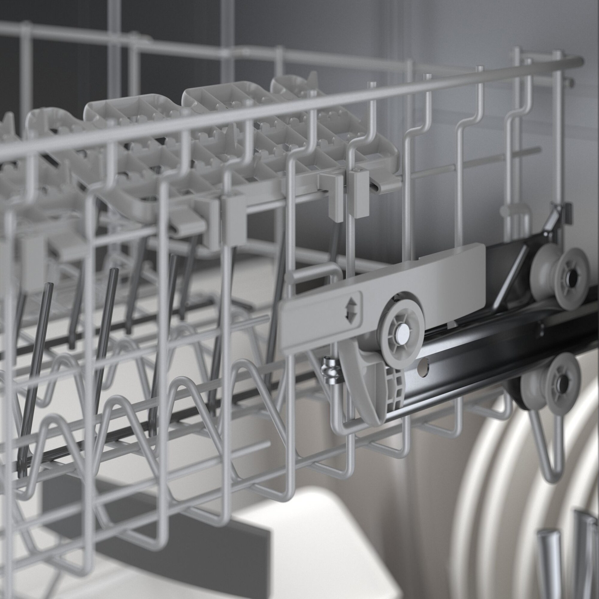 Bosch 800 Series 24 in. Top Control Smart Dishwasher with 42 dBa Sound Level, 3rd-Rack & CrystalDry - White, White, hires