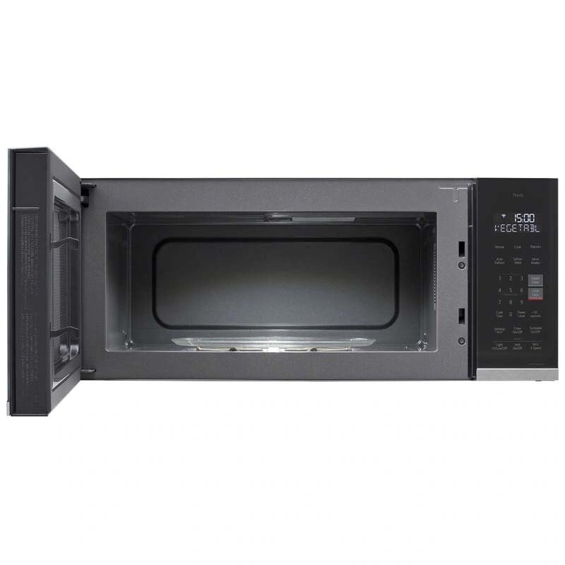 LG 30 in. 1.3 cu. ft. 1000W Low Profile Smart Over-the-Range Microwave with 400 CFM - PrintProof Stainless Steel, , hires