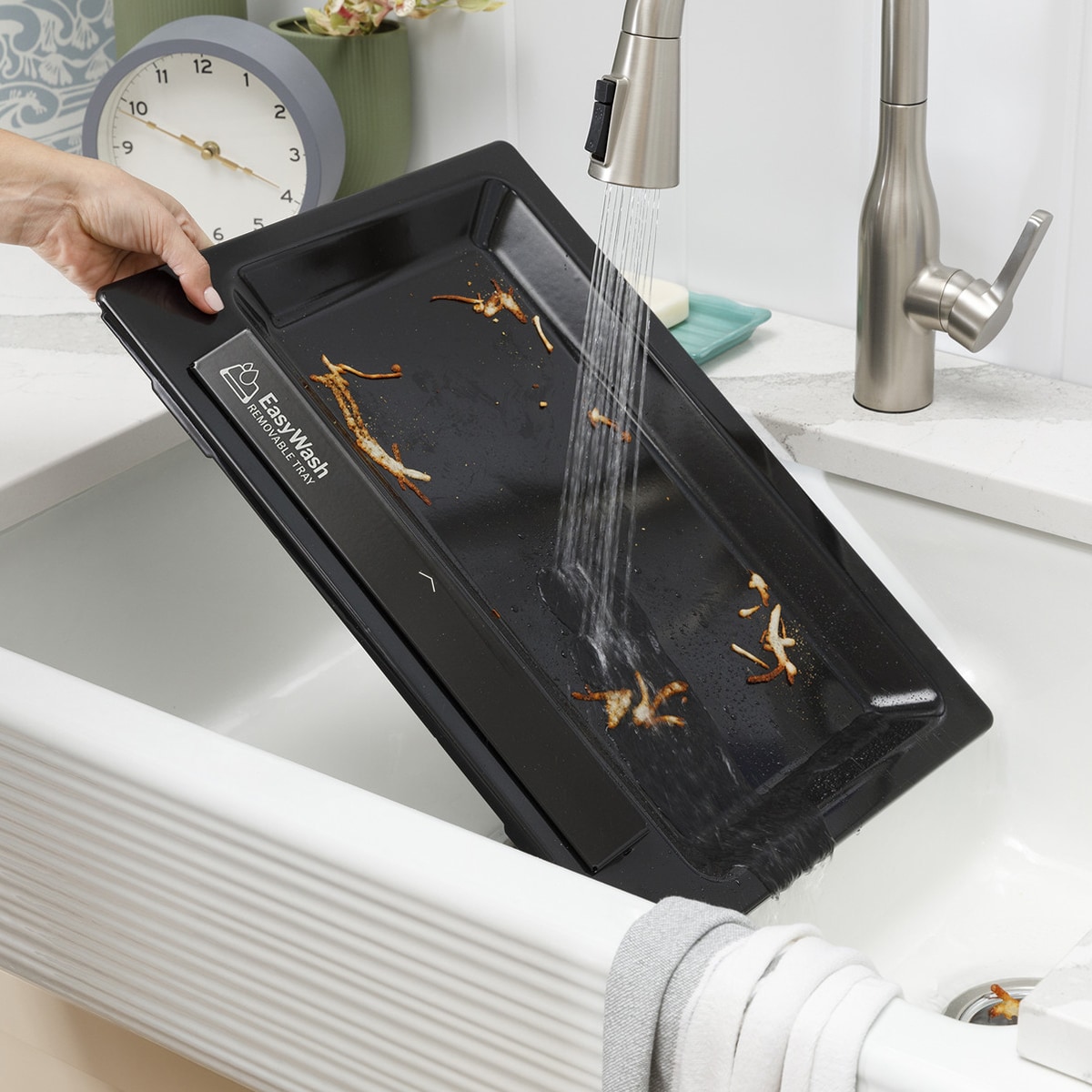 GE 30 in. 5.3 cu. ft. Smart Air Fry Standard Convection Slide-In Electric Range with Radiant Burners - Black Slate, , hires