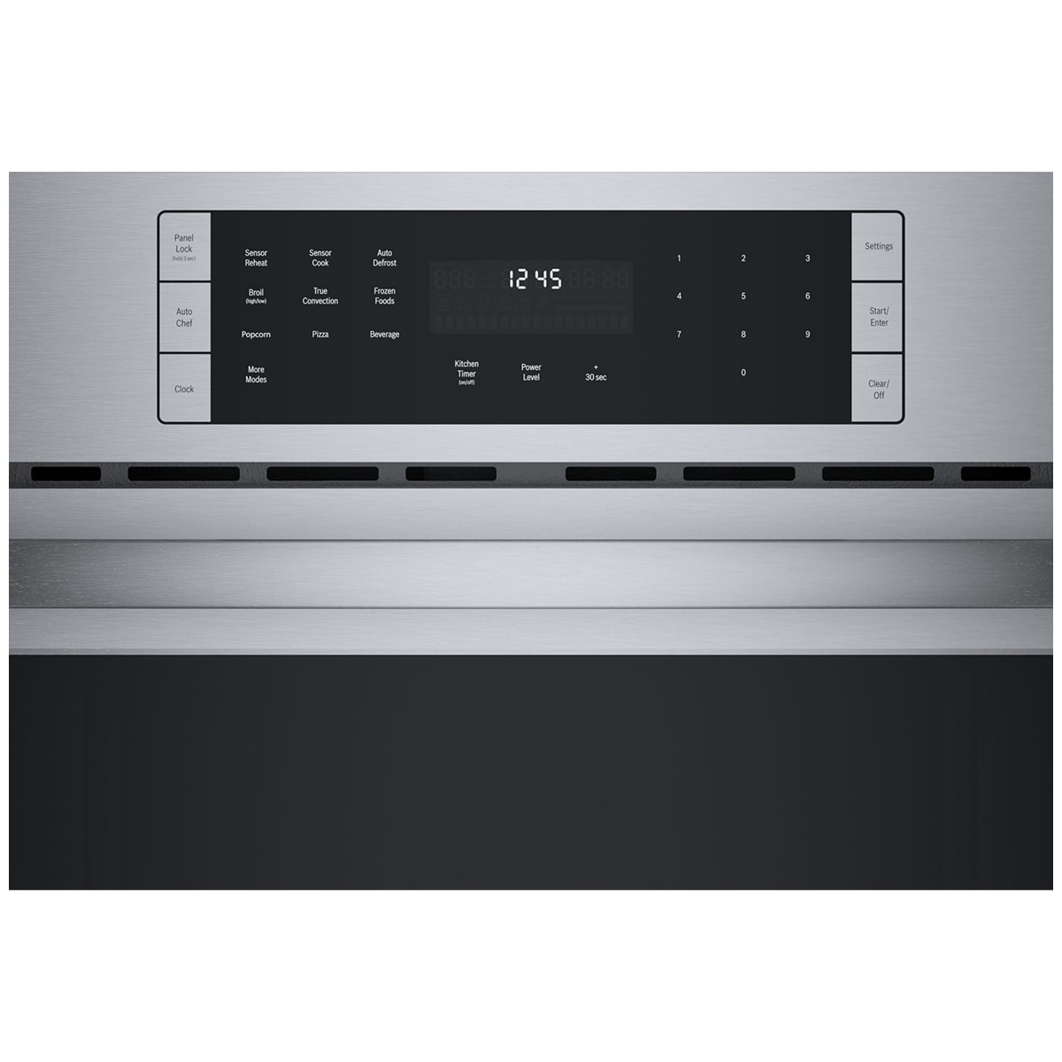 Bosch 500 Series 30 in. 6.2 cu. ft. Speed Electric Microwave/Wall Oven Combo with True European Convection - Stainless Steel, , hires