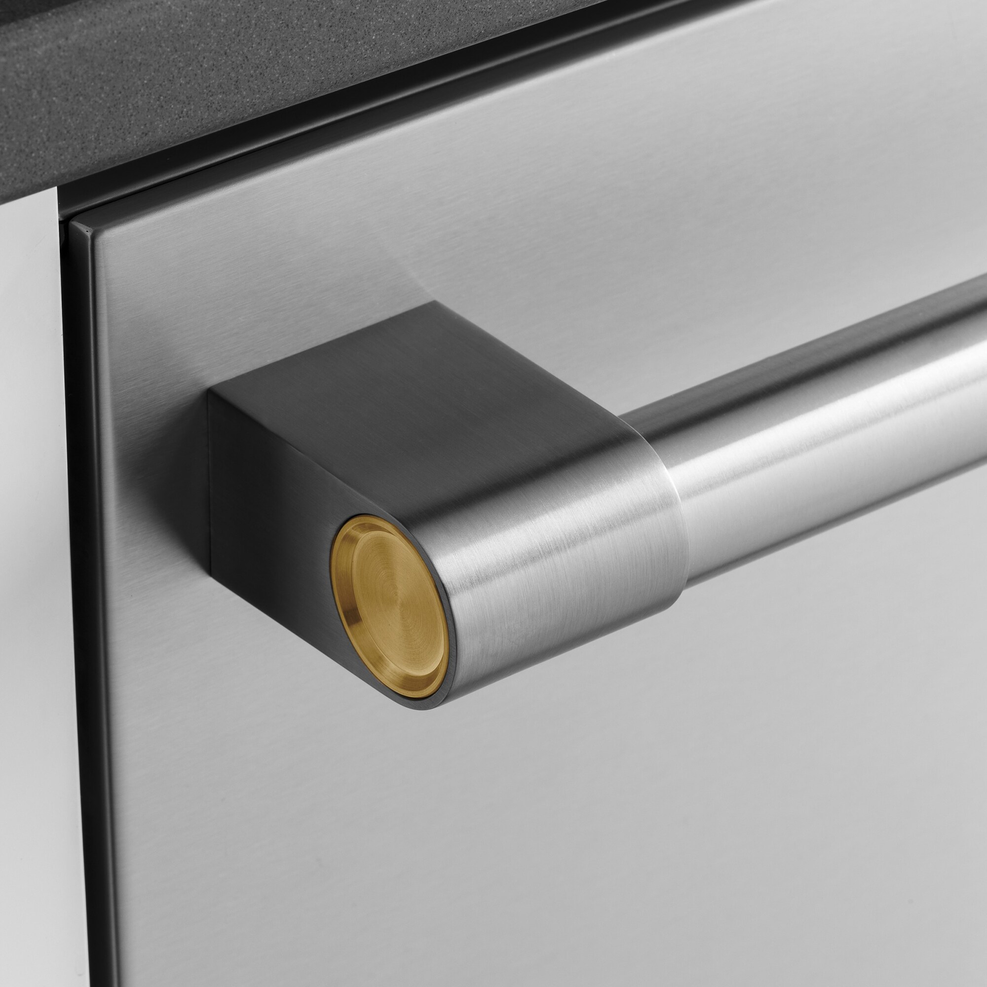 Monogram 24 in. Top Control Flush-Mount Smart Dishwasher with 42 dBa Sound Level, 3rd-Rack & Max Dry system - Stainless Steel, , hires