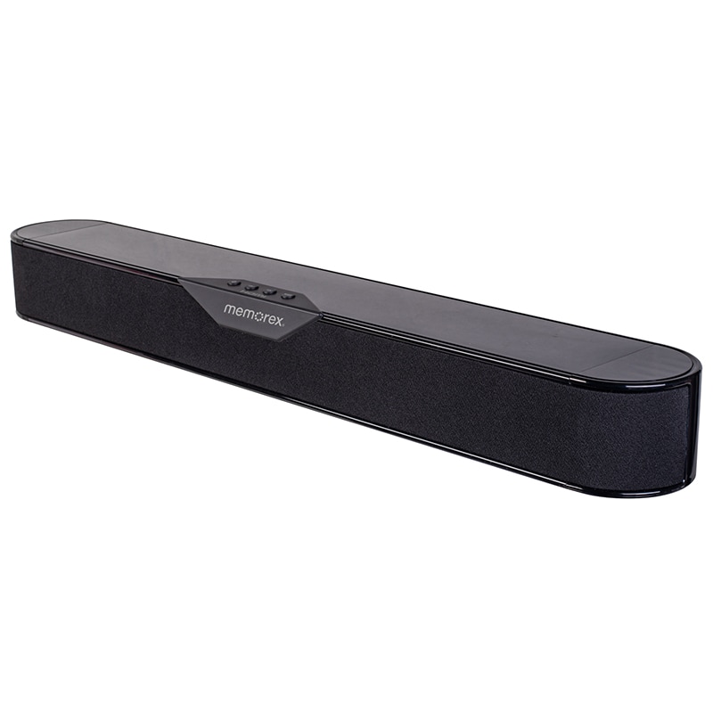 Memorex 2 Channel Sound Bar with Bluetooth - Black, , hires