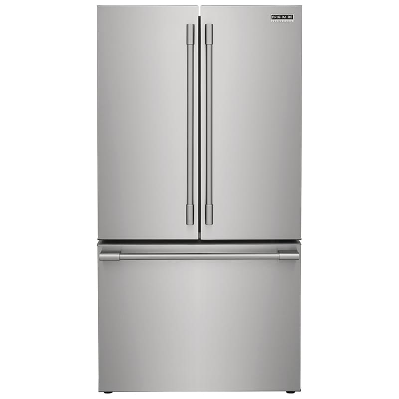 Frigidaire Professional 36 in. 23.3 cu. ft. Counter Depth French Door Refrigerator with Internal Water Dispenser - Stainless Steel, , hires