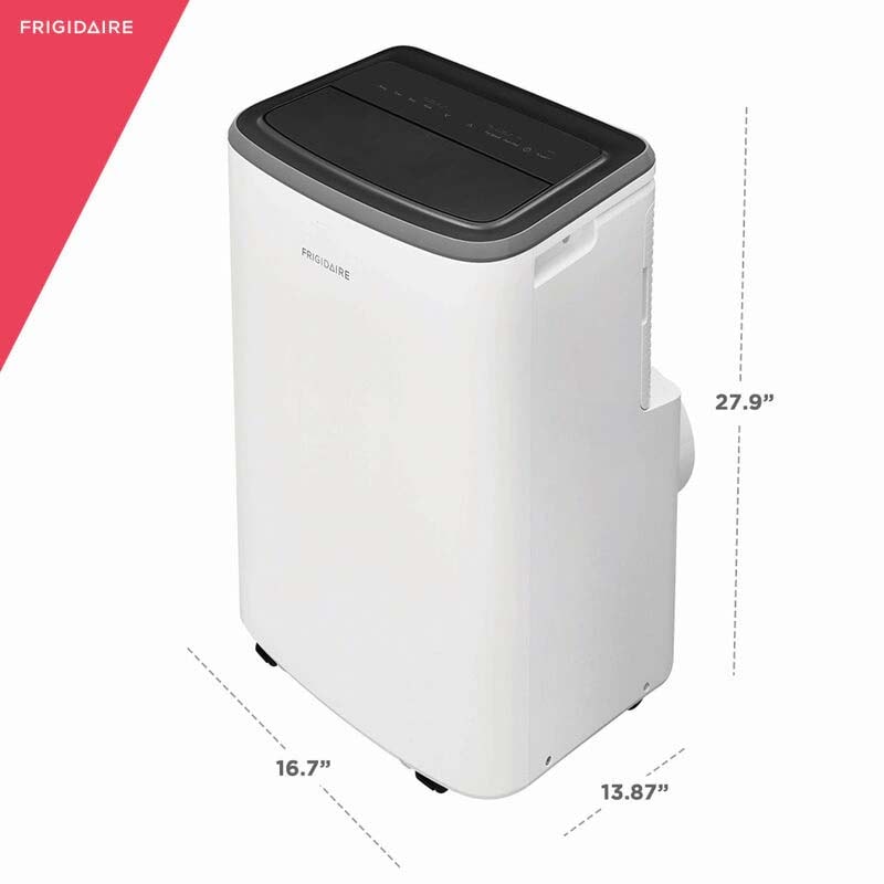 Frigidaire 10,000 BTU (6,500 BTU DOE) 115V Portable Air Conditioner with 3 Fan Speeds, Sleep Mode & Remote Control - White, , hires