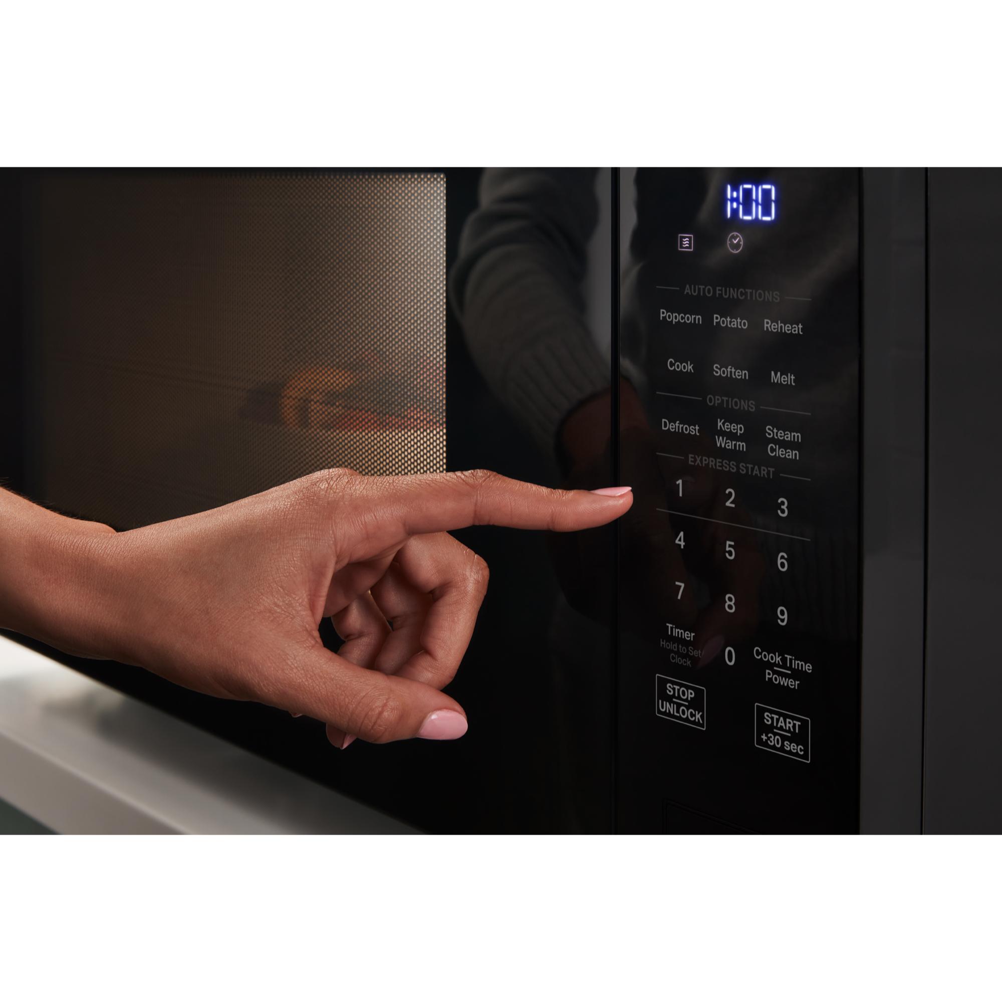 Whirlpool 22 in. 1.6 cu. ft. 1200W Countertop Microwave with Sensor Cooking - Stainless Steel, Stainless Steel, hires