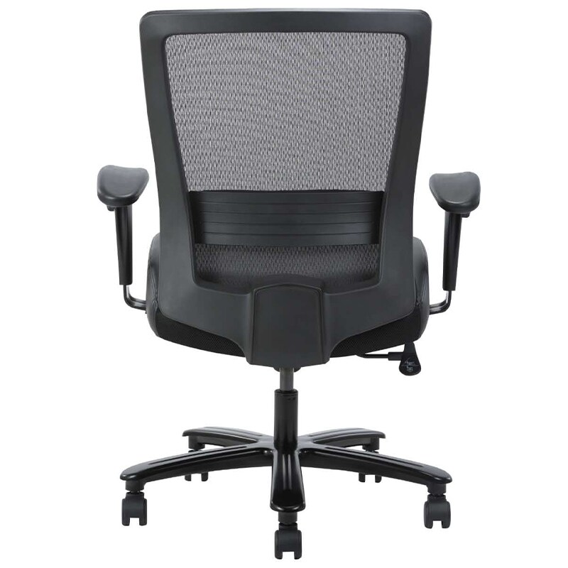 Boss Heavy Duty Big & Tall Mesh Task Chair - Black, , hires
