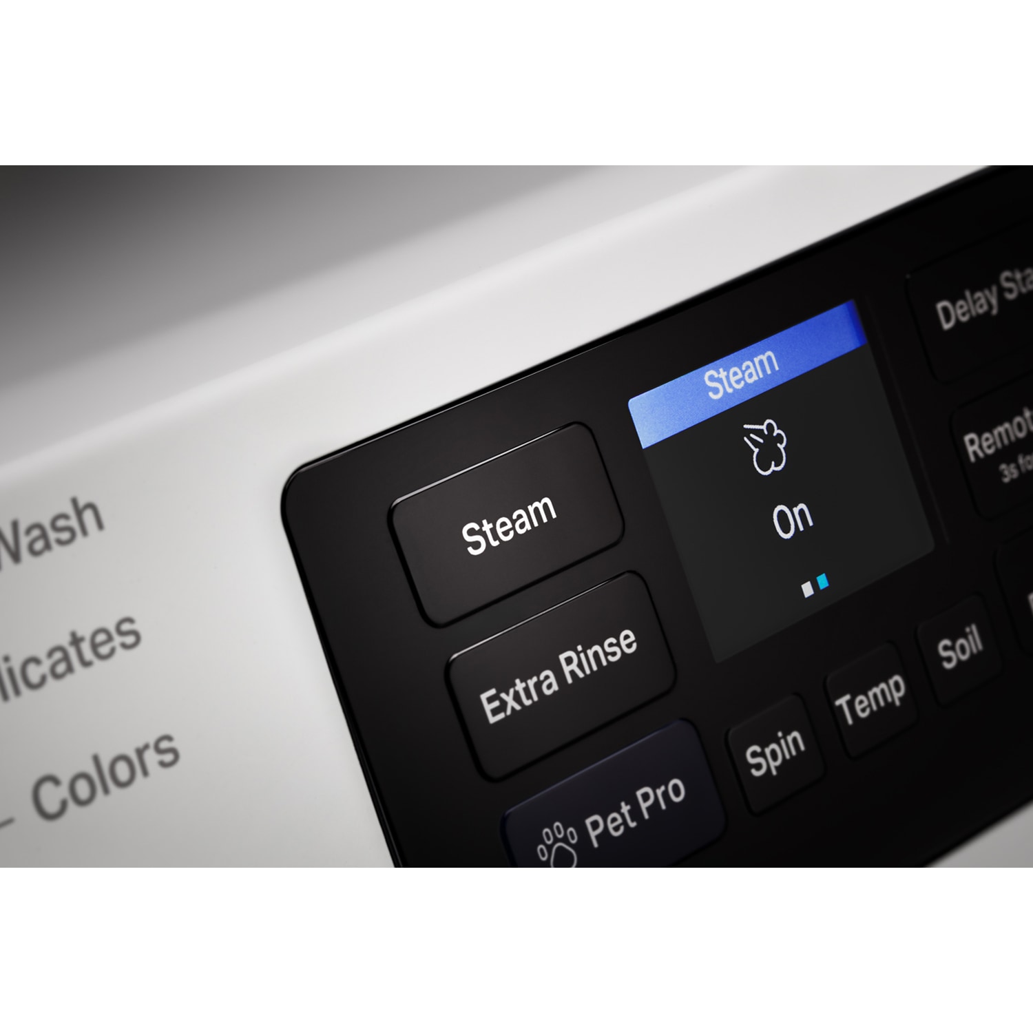 Maytag Pet Pro 27 in. 5.0 cu. ft. Smart Stackable Front Load Washer with Sanitize & Steam Cycle - White, White, hires